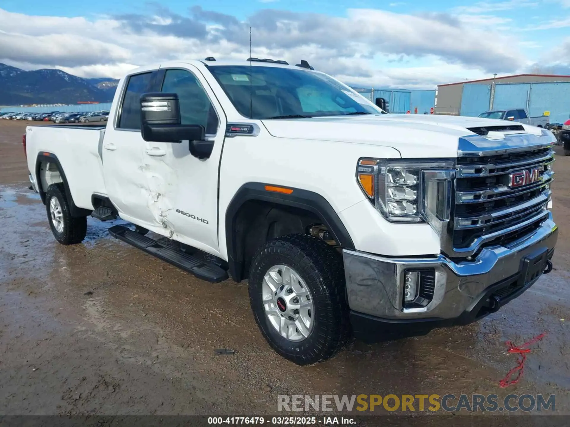 1 fotografías del automóvil dañado 1GT59ME70NF278233 GMC SIERRA 2500HD 2022