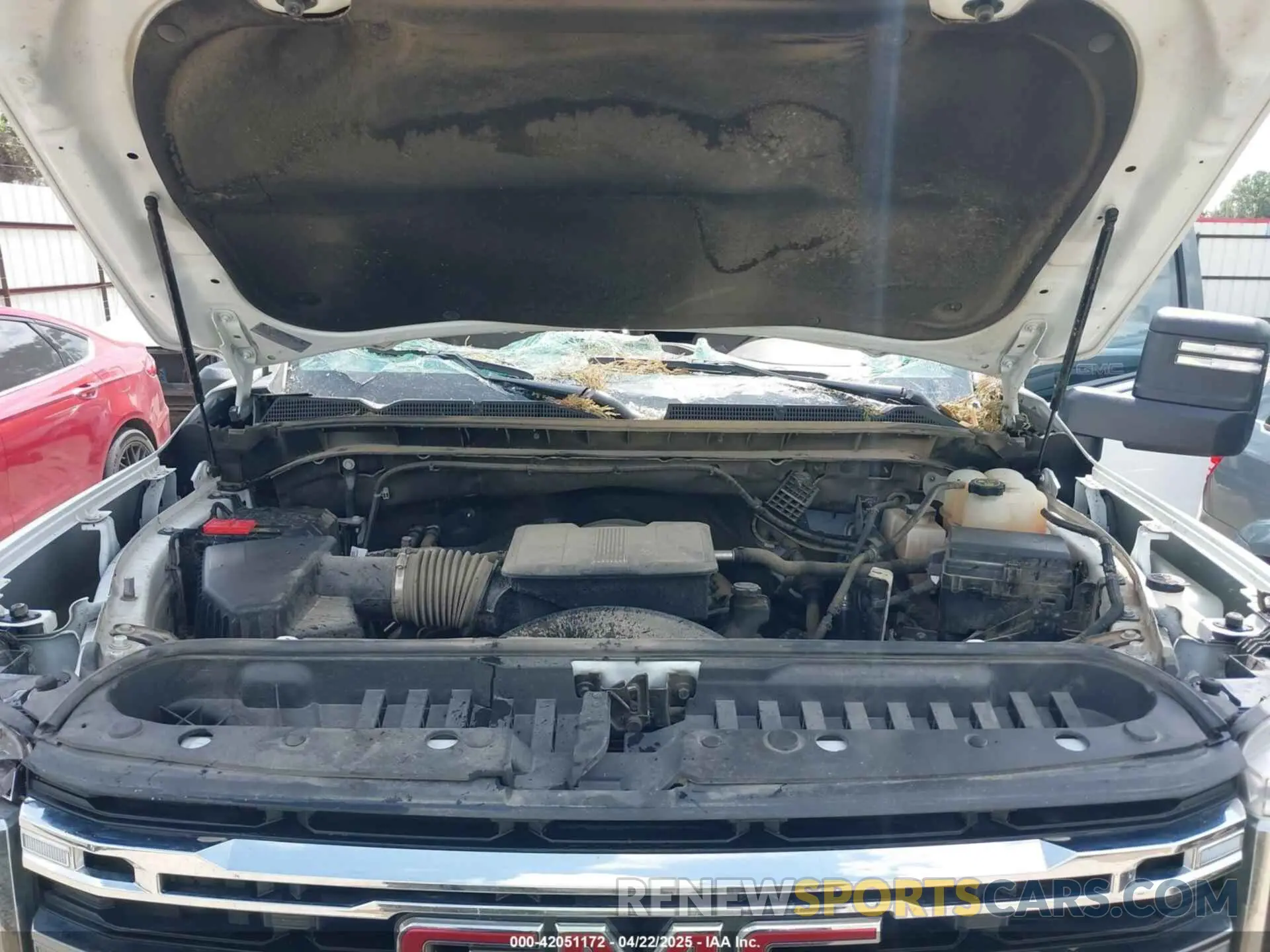 9 fotografías del automóvil dañado 1GT49ME74PF163567 GMC SIERRA 2500HD 2023