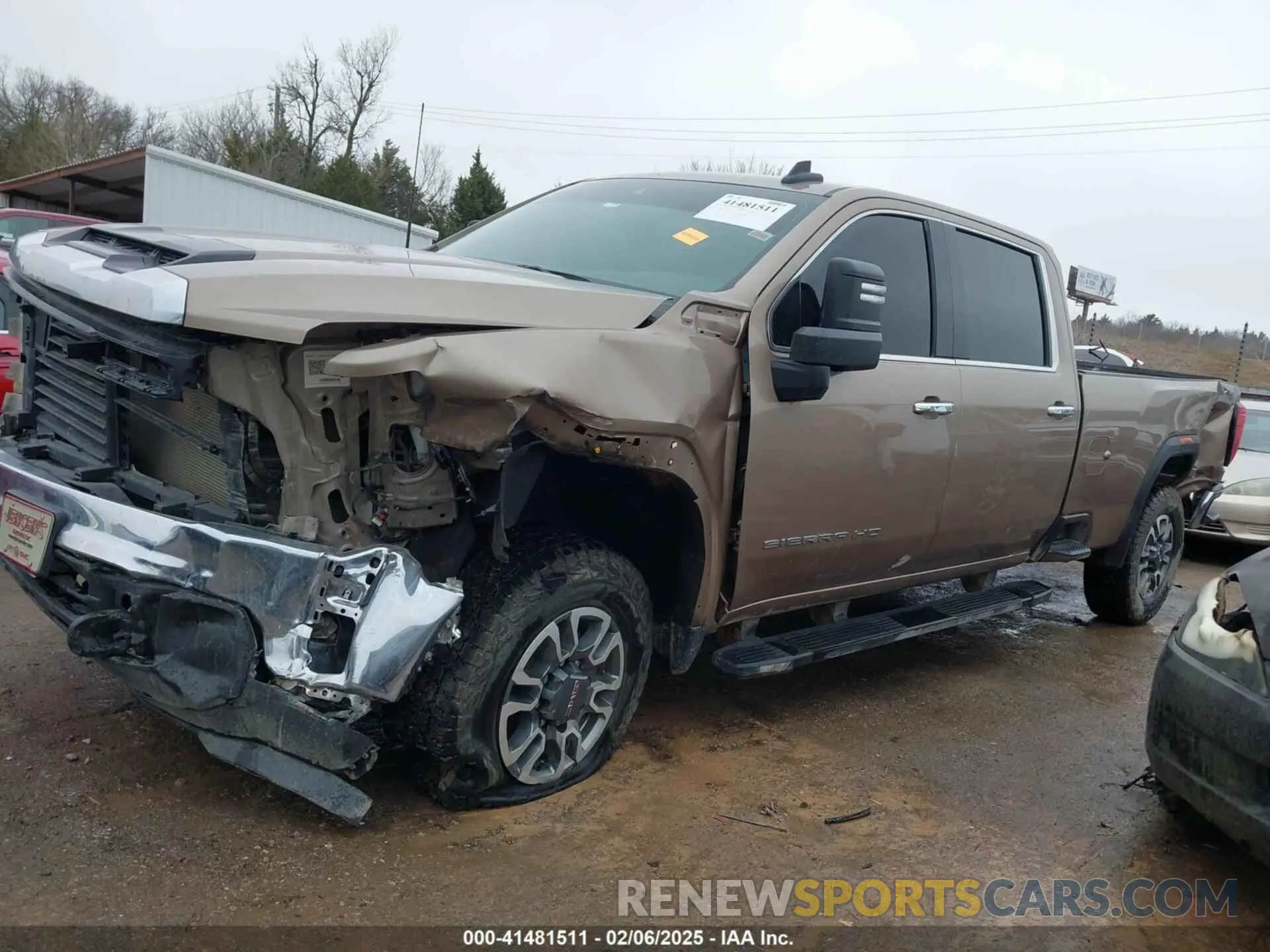 15 fotografías del automóvil dañado 1GT49ME74RF182266 GMC SIERRA 2500HD 2024