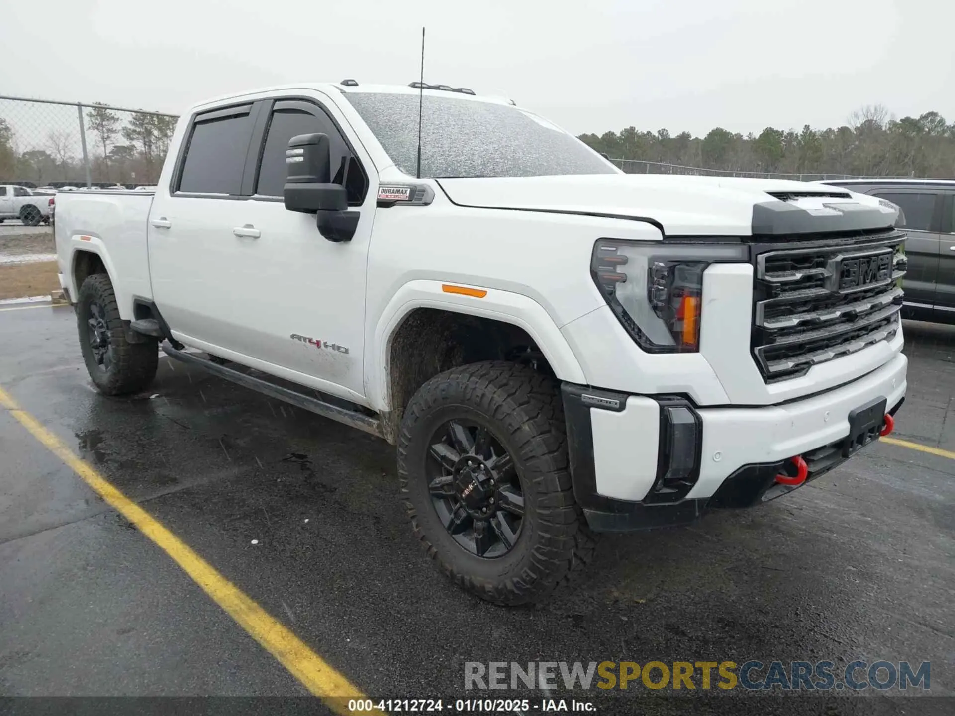 1 fotografías del automóvil dañado 1GT49PEY6RF120751 GMC SIERRA 2500HD 2024