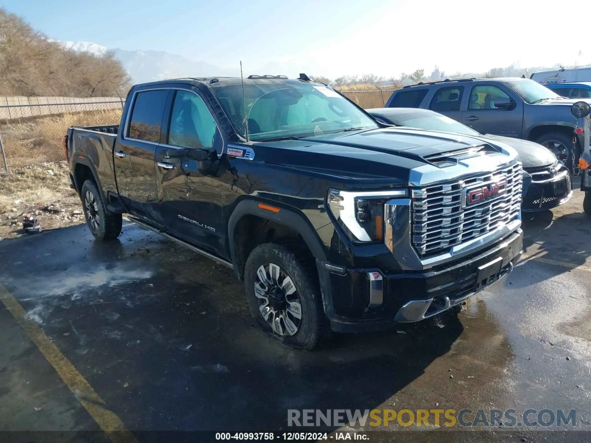 1 fotografías del automóvil dañado 1GT49REY3RF292876 GMC SIERRA 2500HD 2024