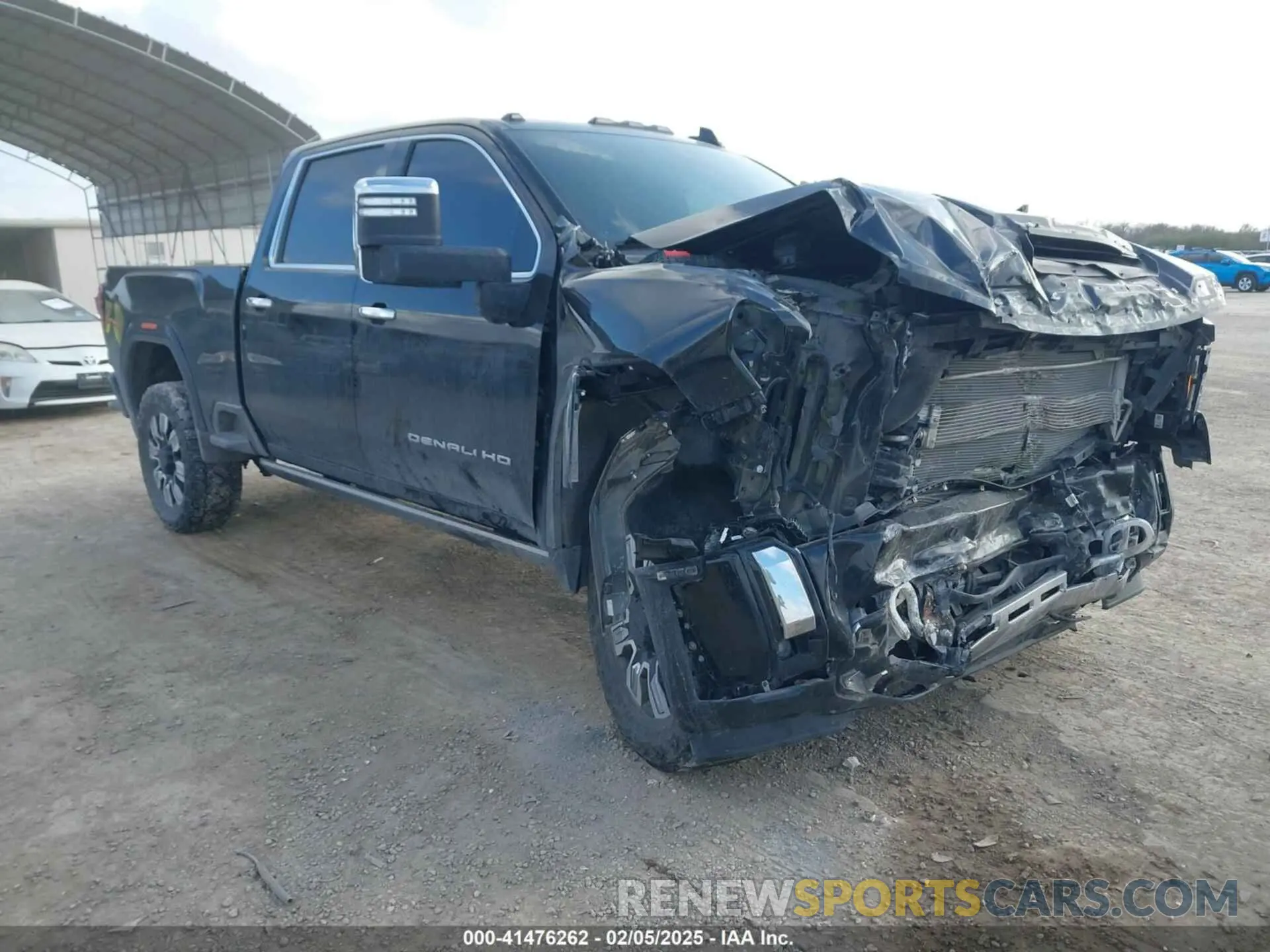 1 fotografías del automóvil dañado 1GT49REY5RF357615 GMC SIERRA 2500HD 2024