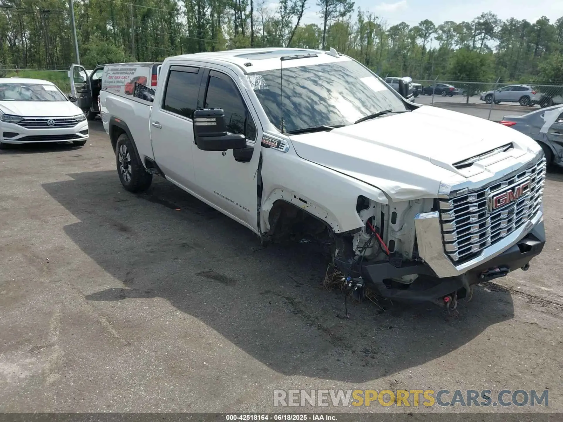 1 fotografías del automóvil dañado 1GT49REY9RF243018 GMC SIERRA 2500HD 2024
