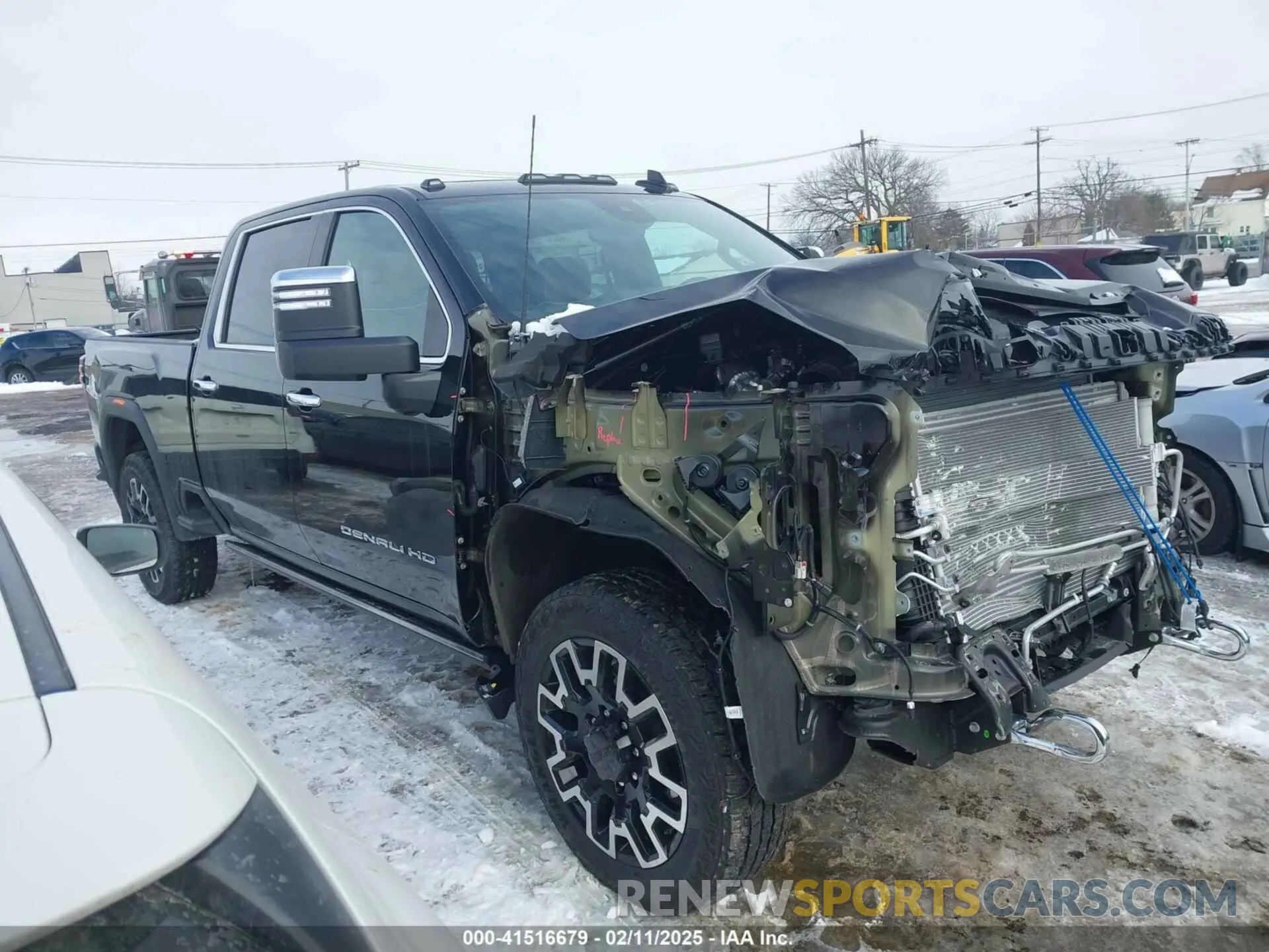 1 fotografías del automóvil dañado 1GT49XEY1RF429818 GMC SIERRA 2500HD 2024