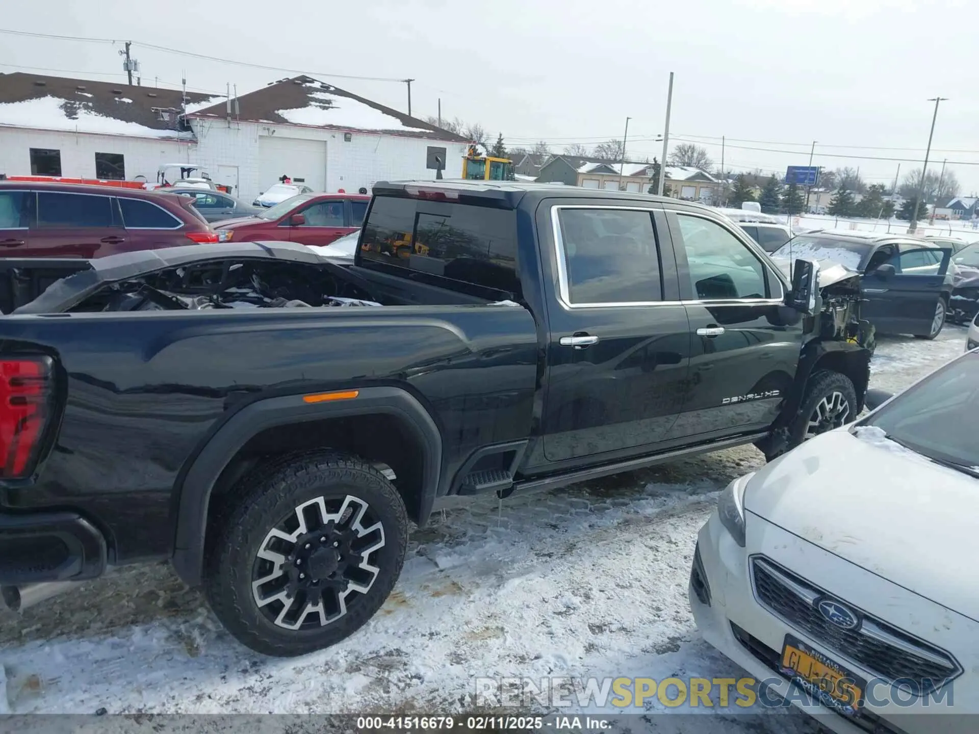 16 fotografías del automóvil dañado 1GT49XEY1RF429818 GMC SIERRA 2500HD 2024