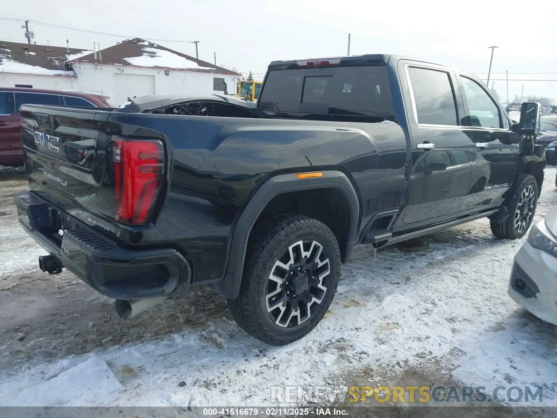 4 fotografías del automóvil dañado 1GT49XEY1RF429818 GMC SIERRA 2500HD 2024