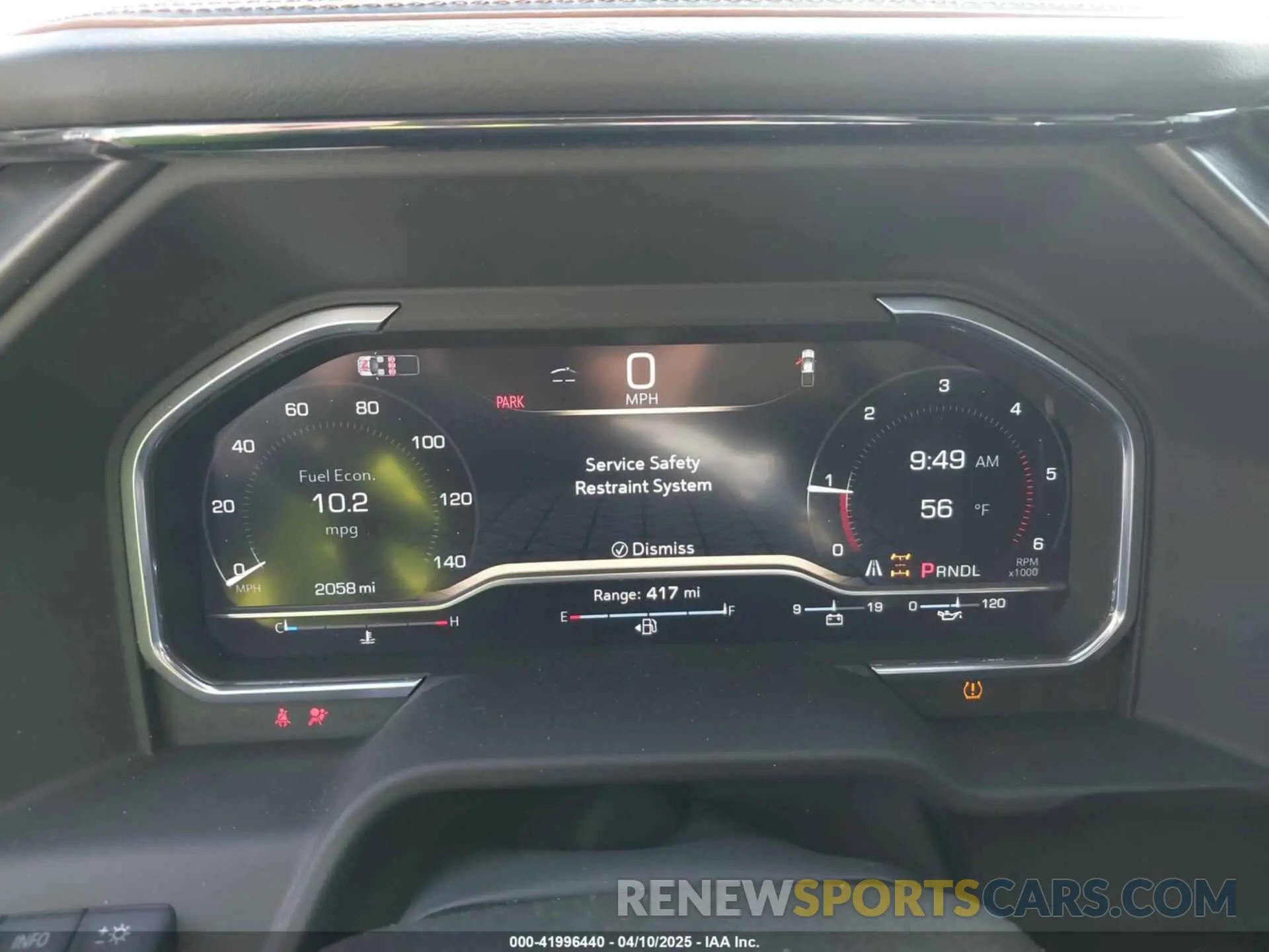 7 fotografías del automóvil dañado 1GT4UPEY3SF205700 GMC SIERRA 2500HD 2025