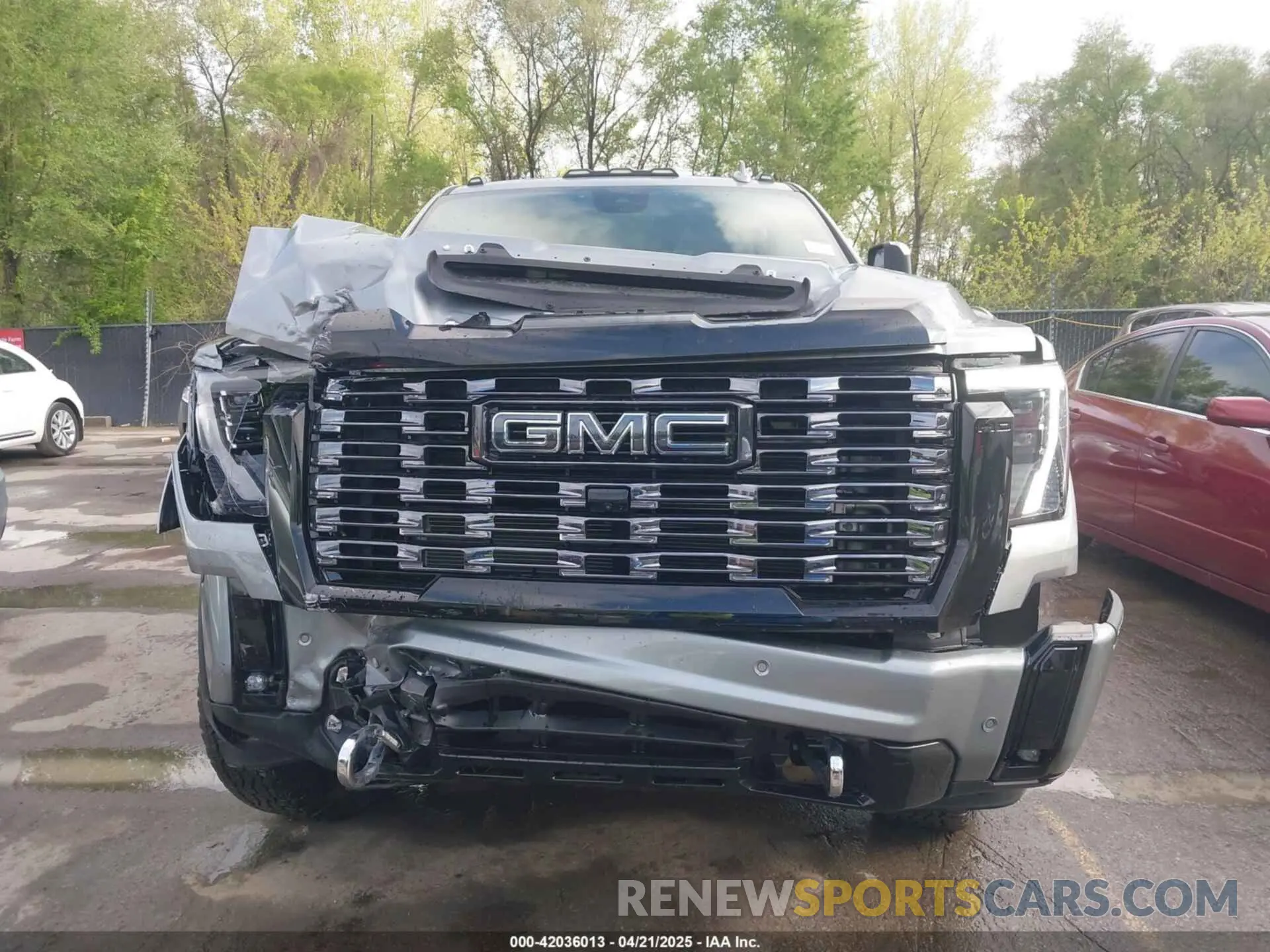 11 fotografías del automóvil dañado 1GT4UXEY2SF208037 GMC SIERRA 2500HD 2025