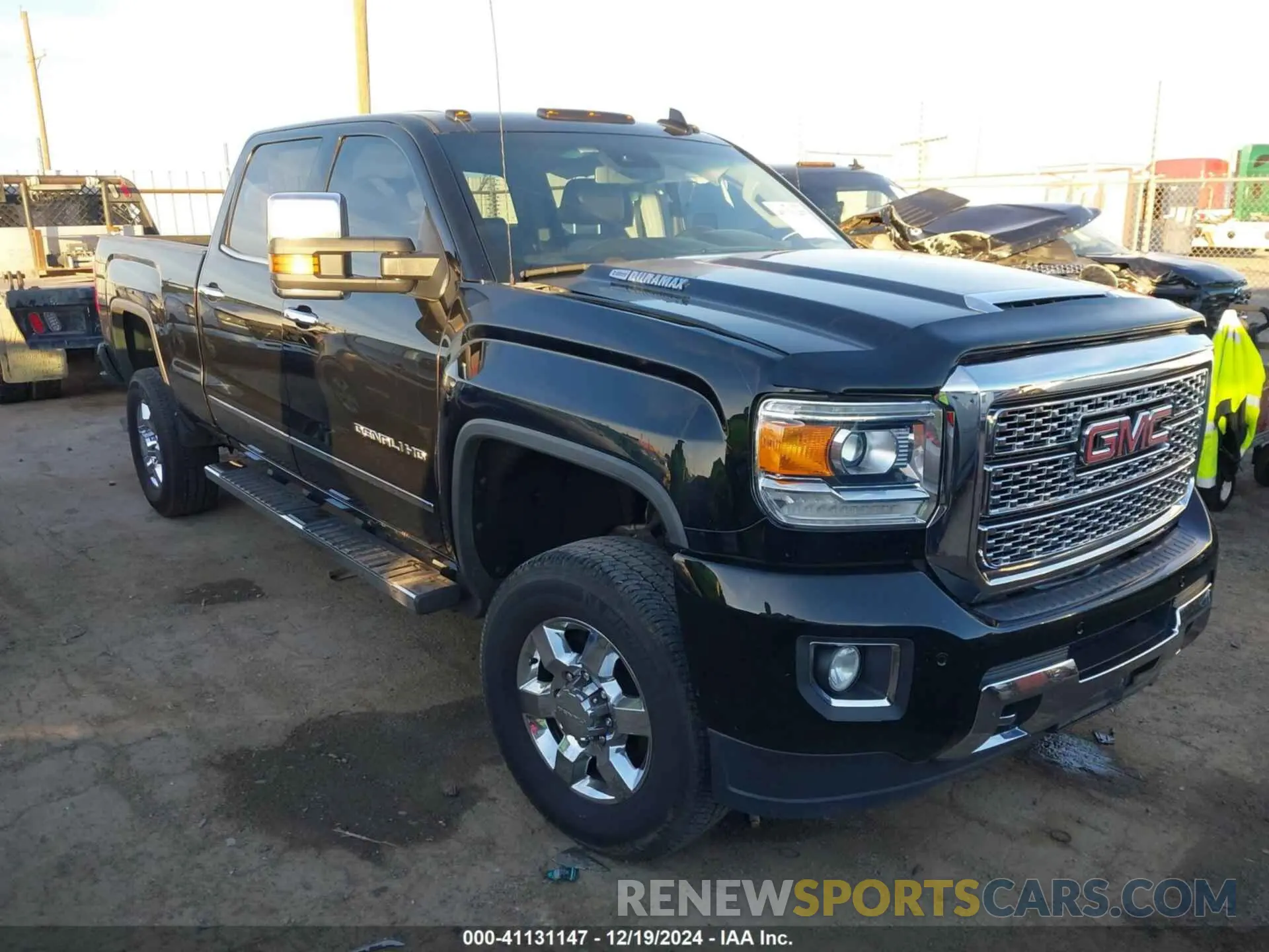 1 fotografías del automóvil dañado 1GT42WEY1KF127191 GMC SIERRA 3500HD 2019