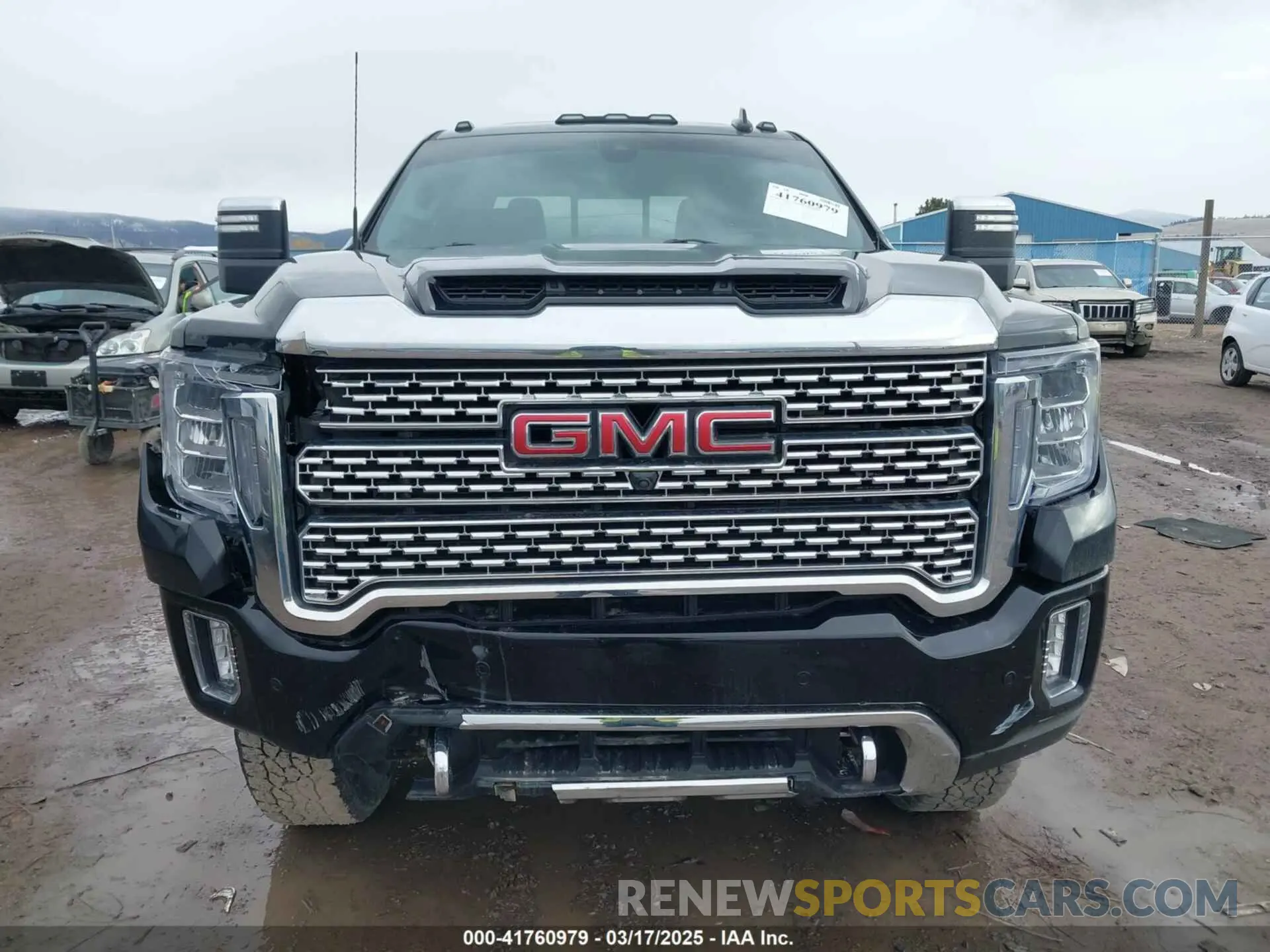 12 fotografías del automóvil dañado 1GT49WEY7LF236655 GMC SIERRA 3500HD 2020