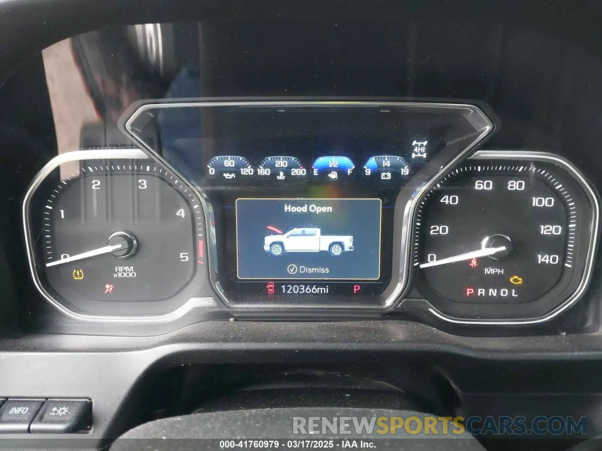 7 fotografías del automóvil dañado 1GT49WEY7LF236655 GMC SIERRA 3500HD 2020