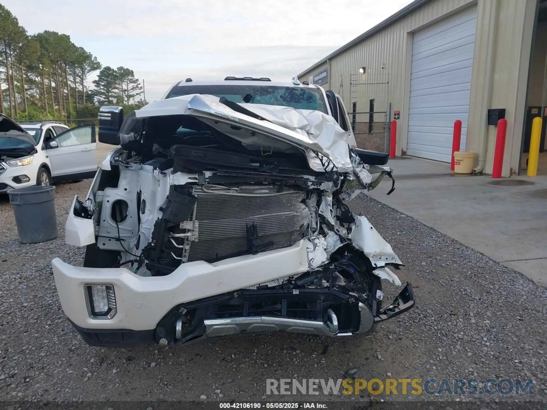 11 fotografías del automóvil dañado 1GT49WEY6MF264917 GMC SIERRA 3500HD 2021