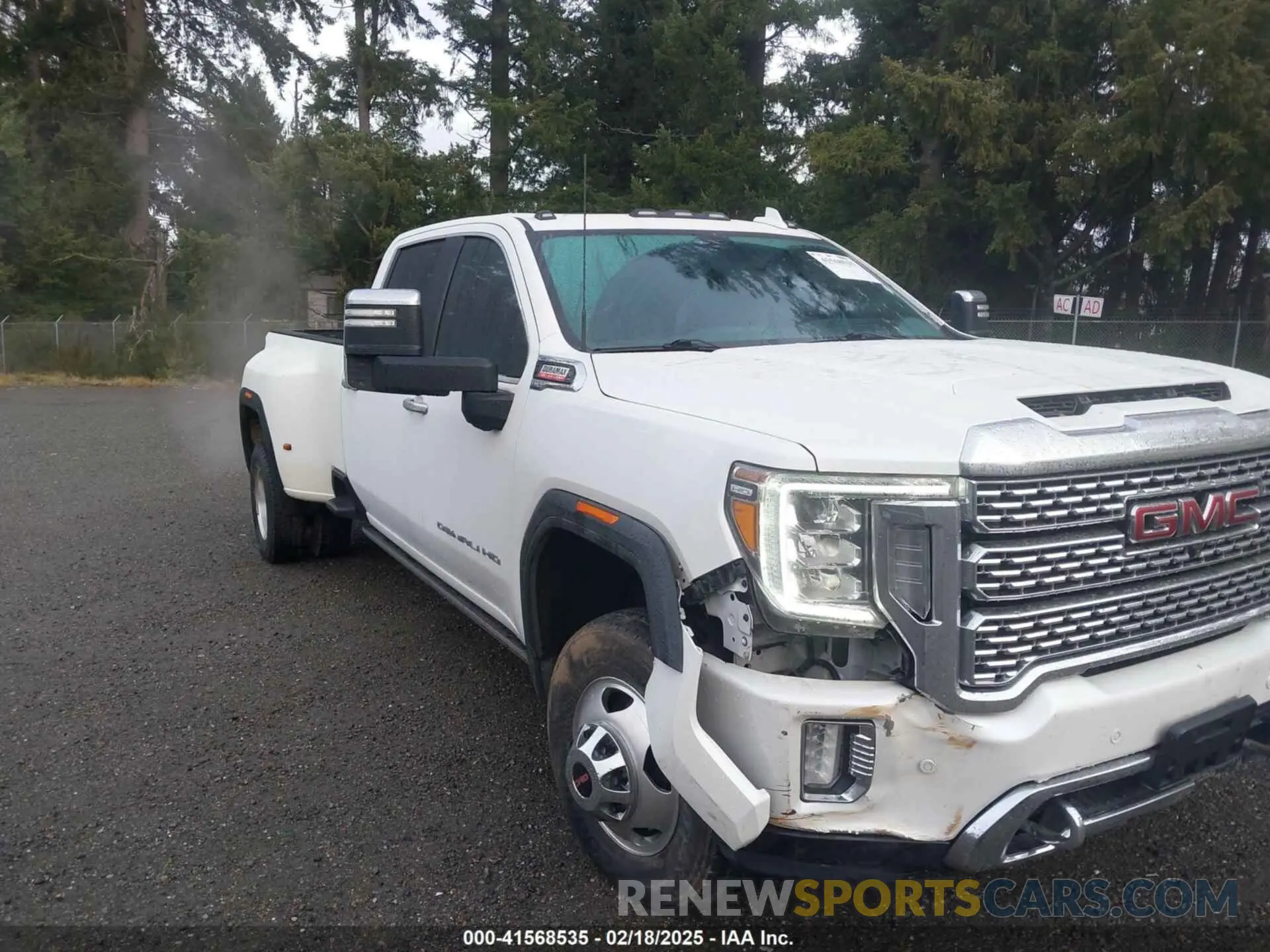 1 fotografías del automóvil dañado 1GT49WEY7MF192898 GMC SIERRA 3500HD 2021