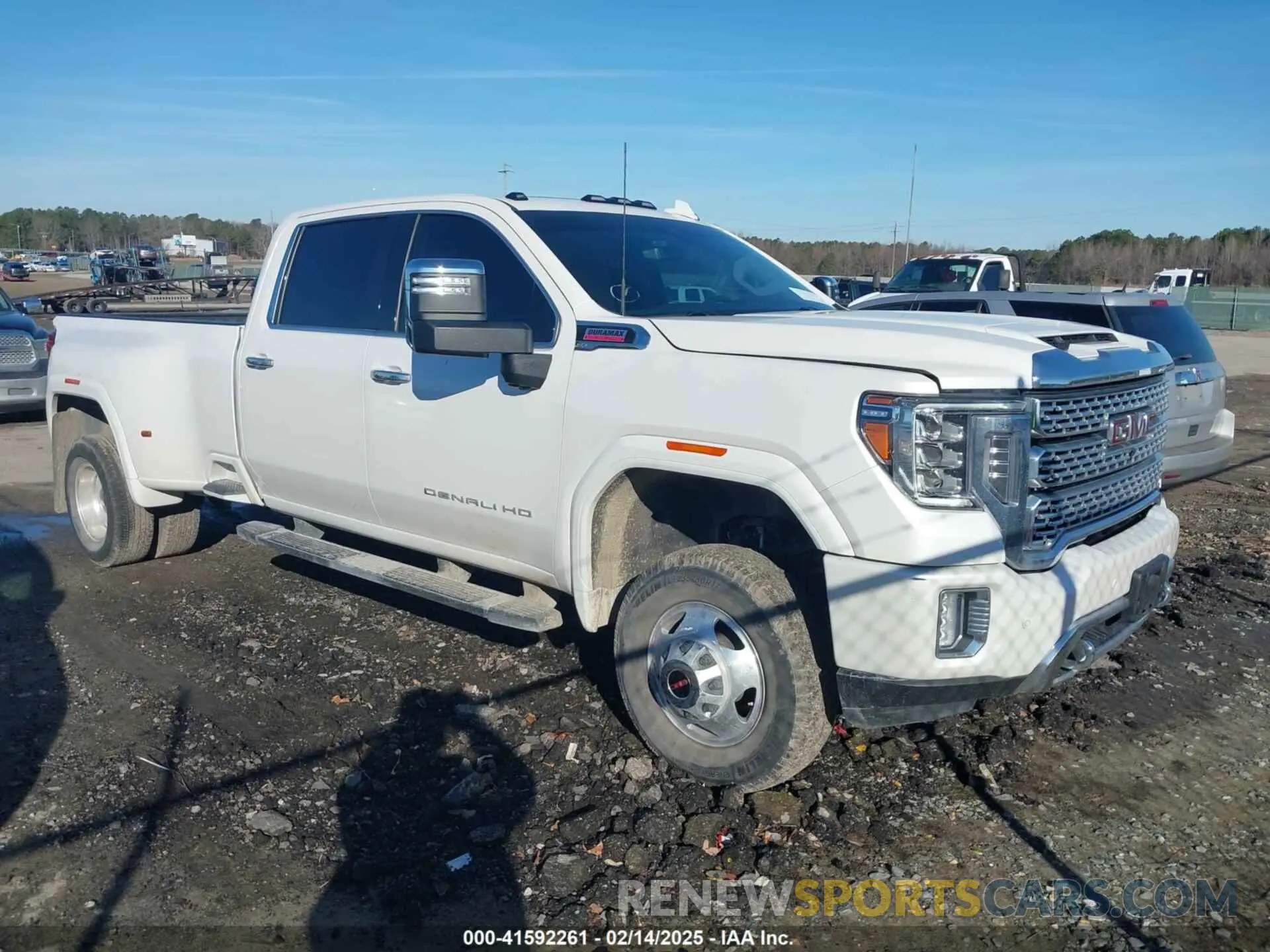 1 fotografías del automóvil dañado 1GT49WEY8MF255782 GMC SIERRA 3500HD 2021