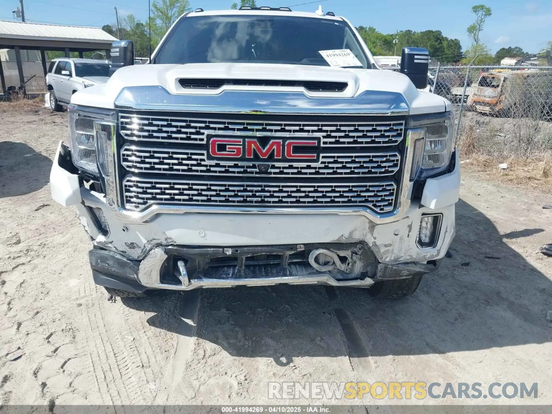 6 fotografías del automóvil dañado 1GT49WEY5PF157085 GMC SIERRA 3500HD 2023
