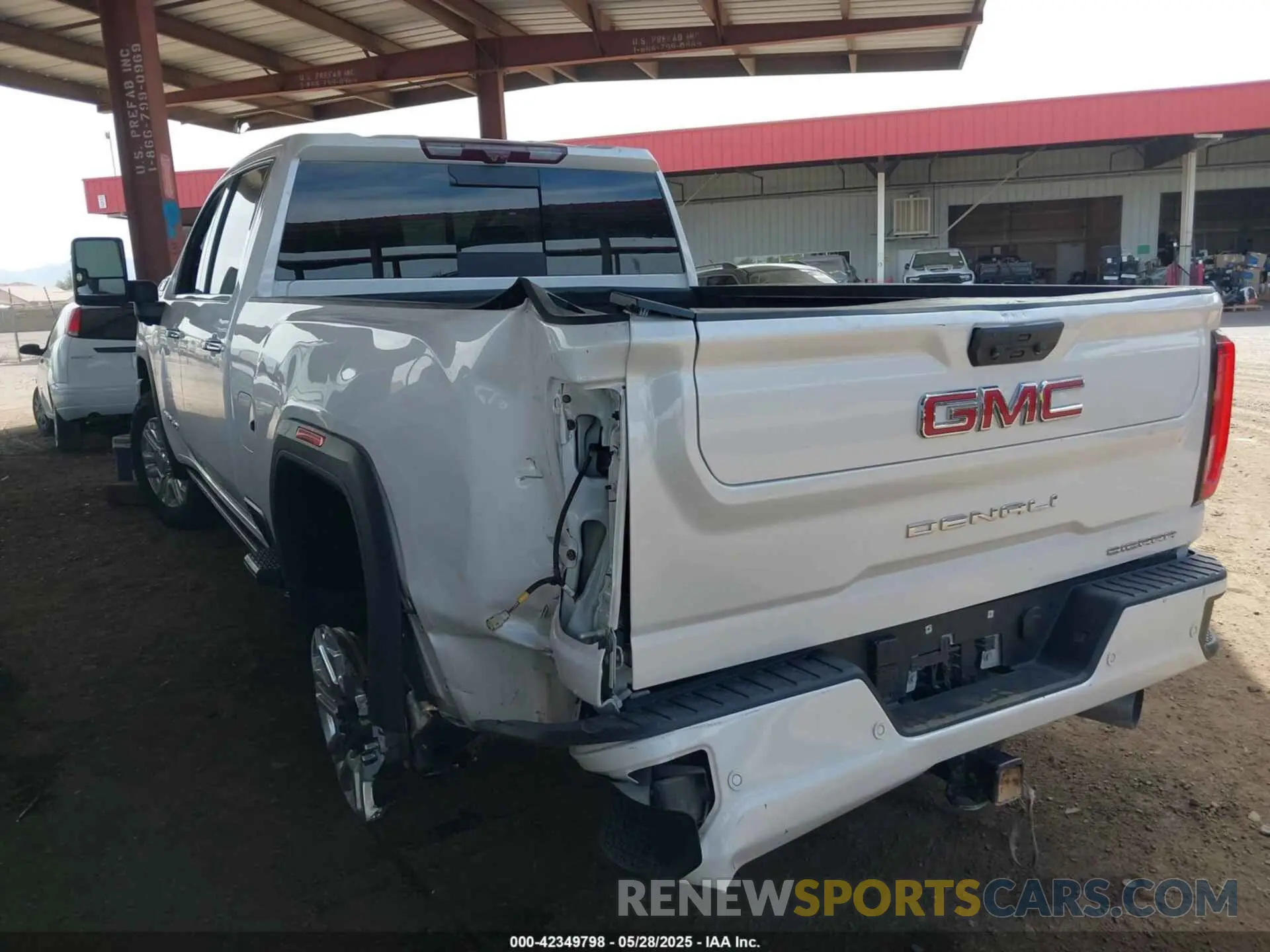 6 fotografías del automóvil dañado 1GT49WEY9PF230345 GMC SIERRA 3500HD 2023