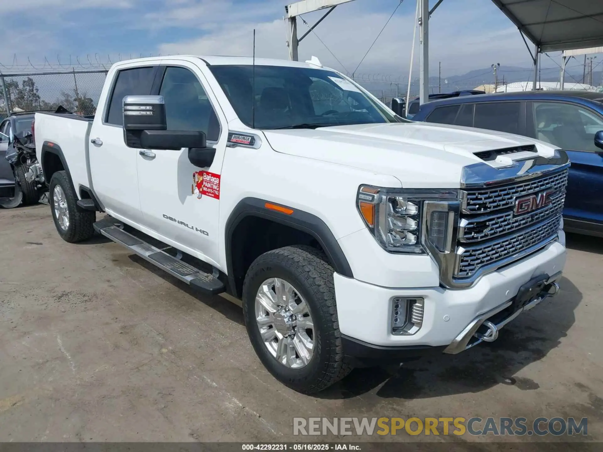 1 fotografías del automóvil dañado 1GT49WEYXPF116161 GMC SIERRA 3500HD 2023