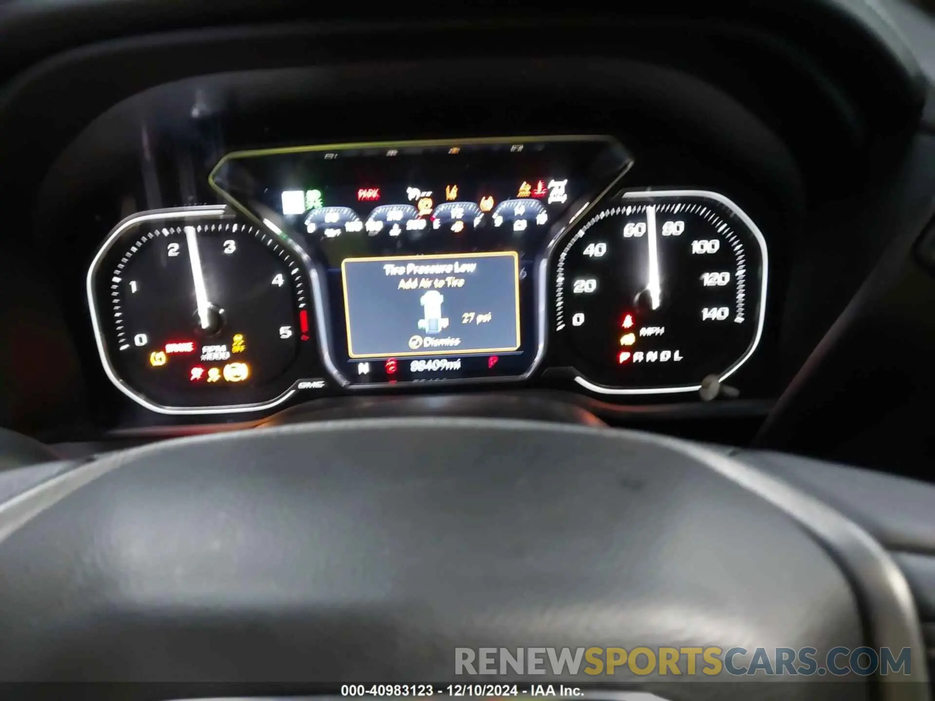 5 fotografías del automóvil dañado 1GT49WEYXPF118475 GMC SIERRA 3500HD 2023