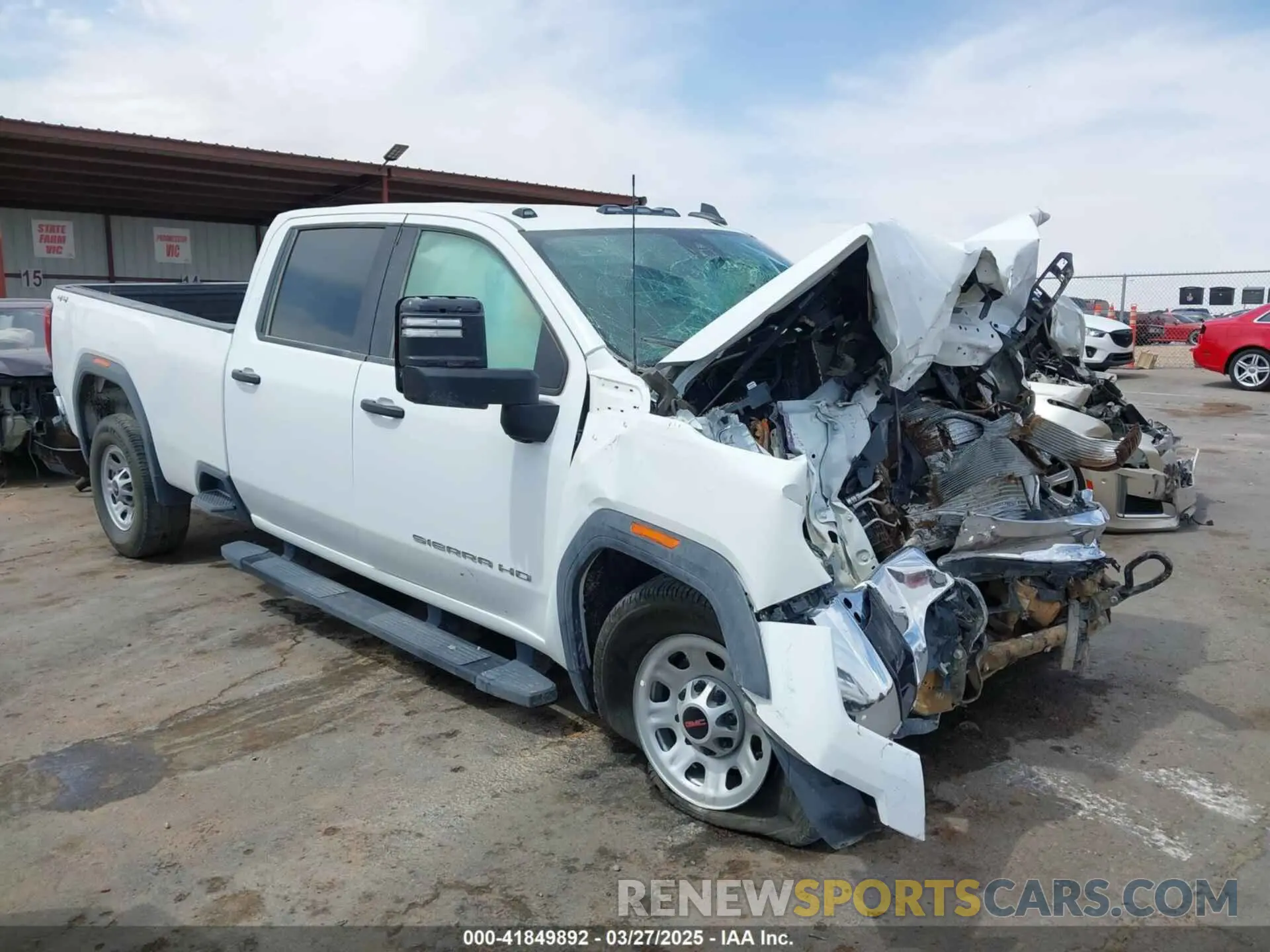 1 fotografías del automóvil dañado 1GT49SEY7RF465970 GMC SIERRA 3500HD 2024