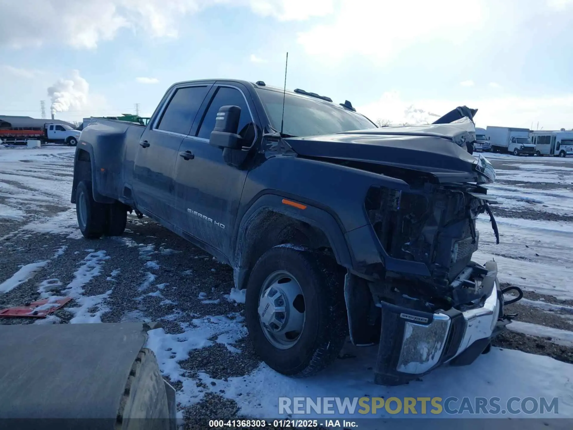 1 fotografías del automóvil dañado 1GT49TEY9RF257451 GMC SIERRA 3500HD 2024