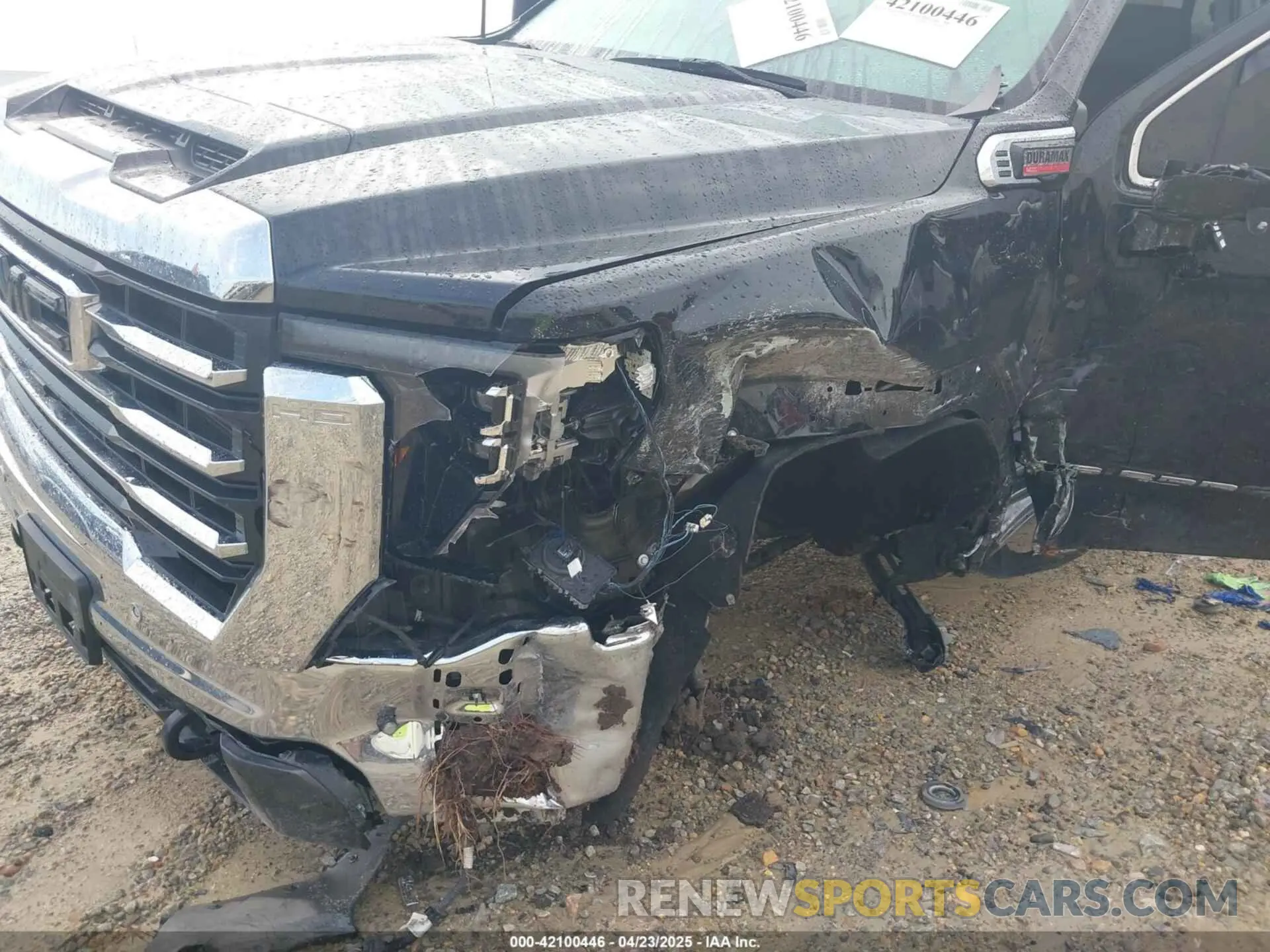 11 fotografías del automóvil dañado 1GT49UEY9RF368748 GMC SIERRA 3500HD 2024