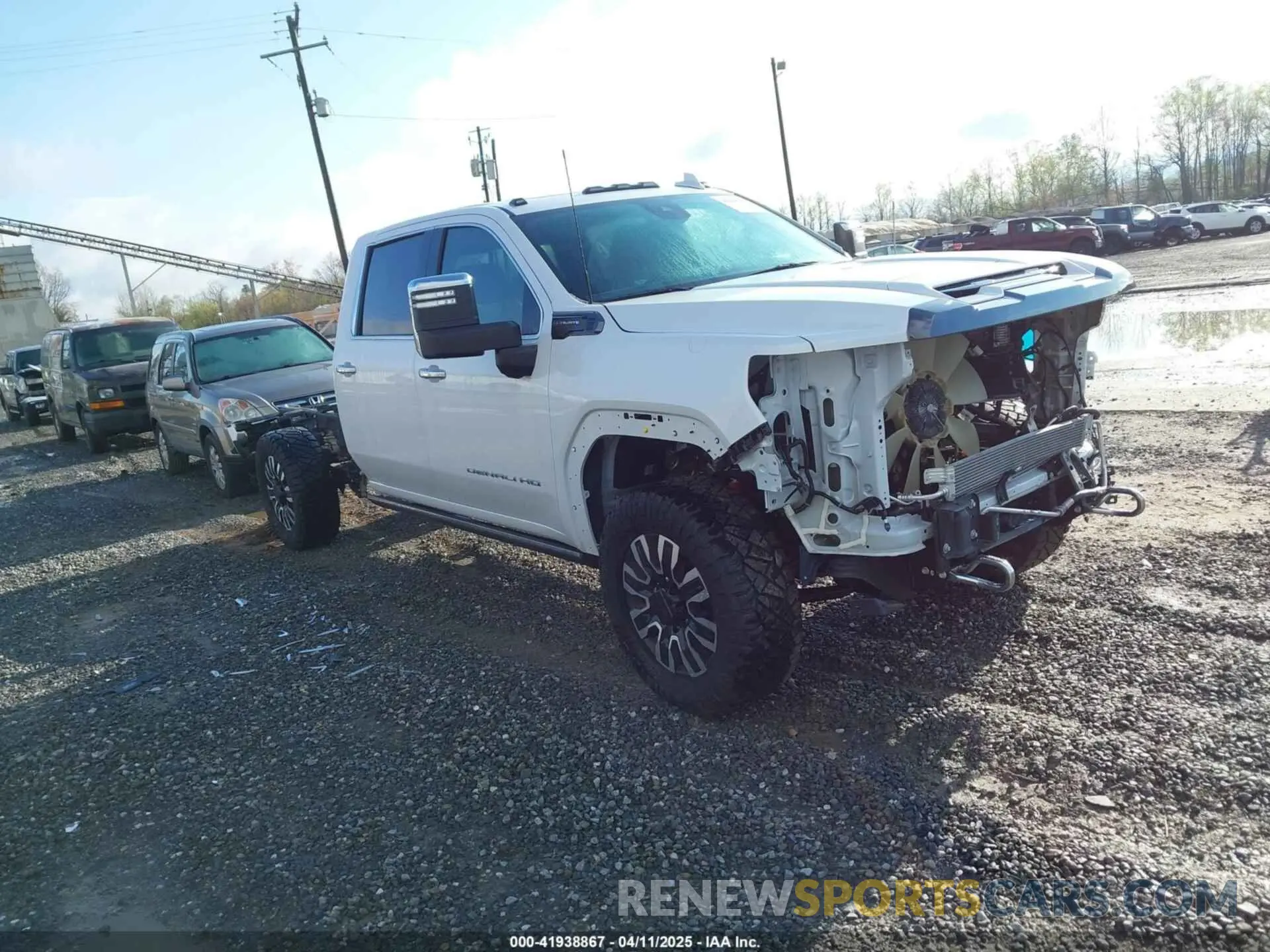 1 fotografías del automóvil dañado 1GT49YEY1RF148530 GMC SIERRA 3500HD 2024
