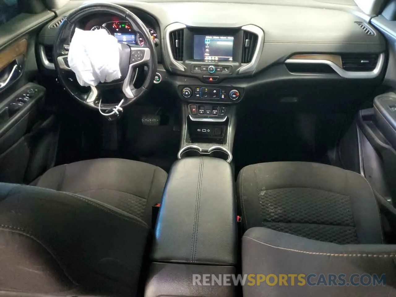 8 fotografías del automóvil dañado 3GKALMEV0KL102870 GMC TERRAIN 2019