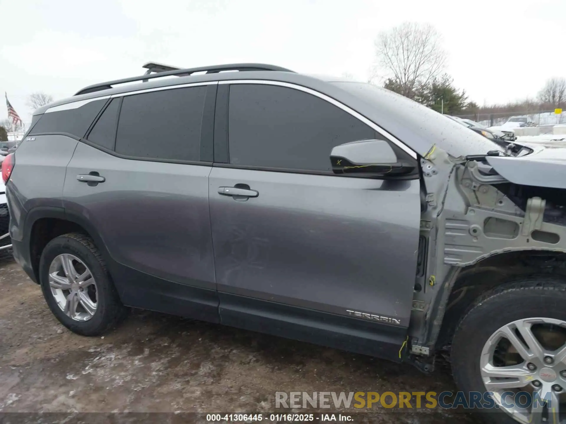 14 fotografías del automóvil dañado 3GKALMEV0KL104361 GMC TERRAIN 2019