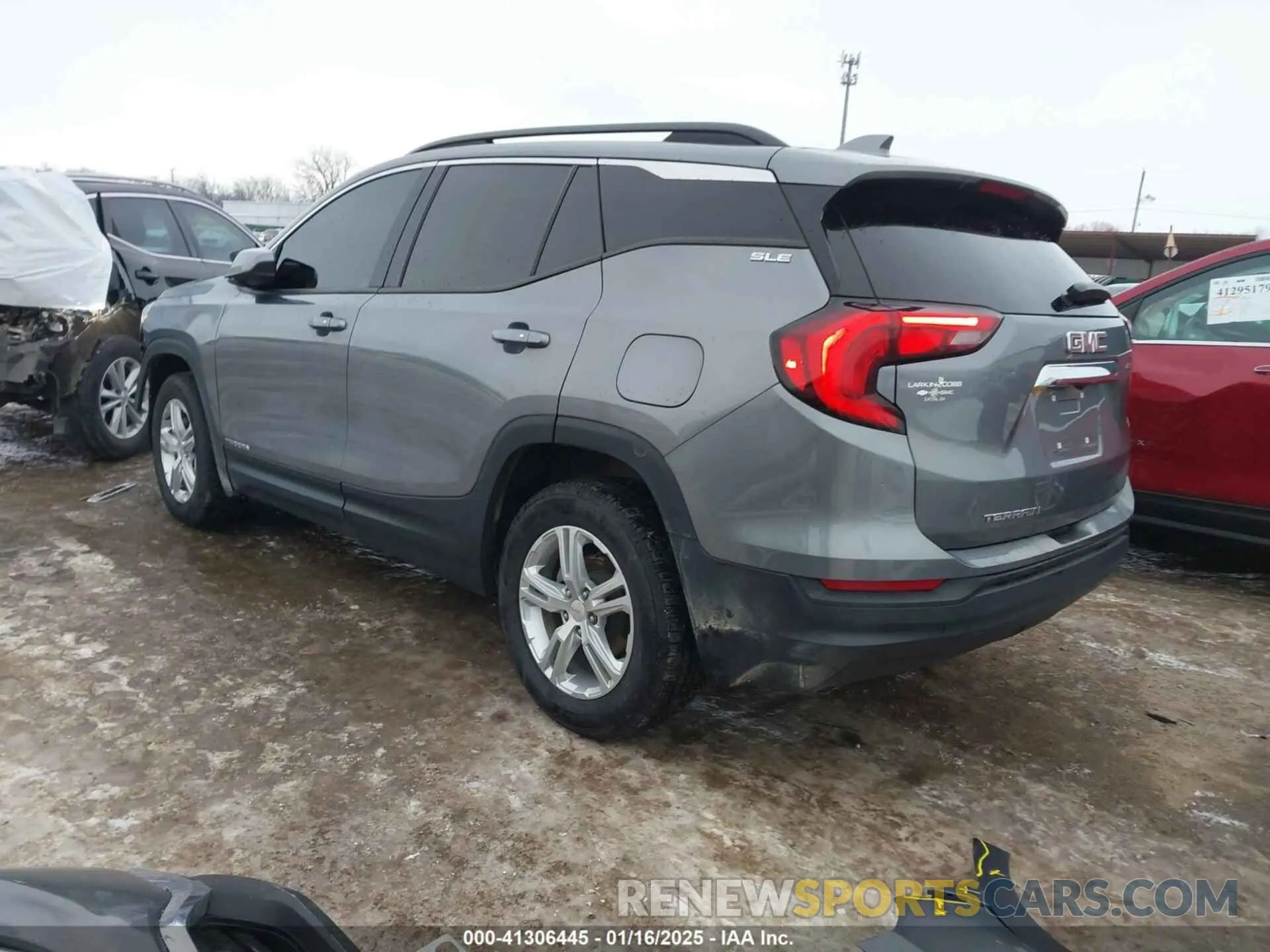 3 fotografías del automóvil dañado 3GKALMEV0KL104361 GMC TERRAIN 2019