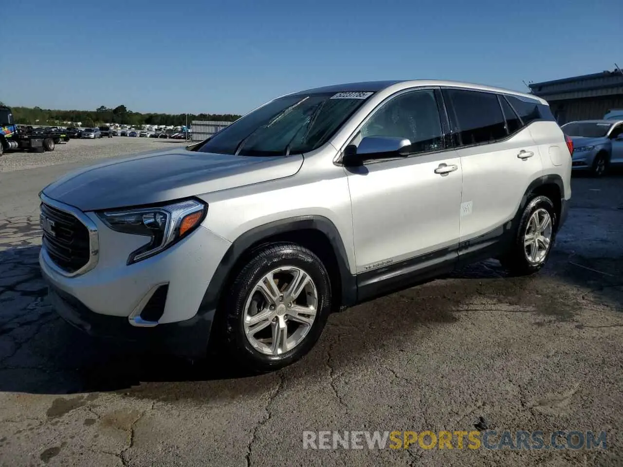 1 fotografías del automóvil dañado 3GKALMEV0KL110435 GMC TERRAIN 2019