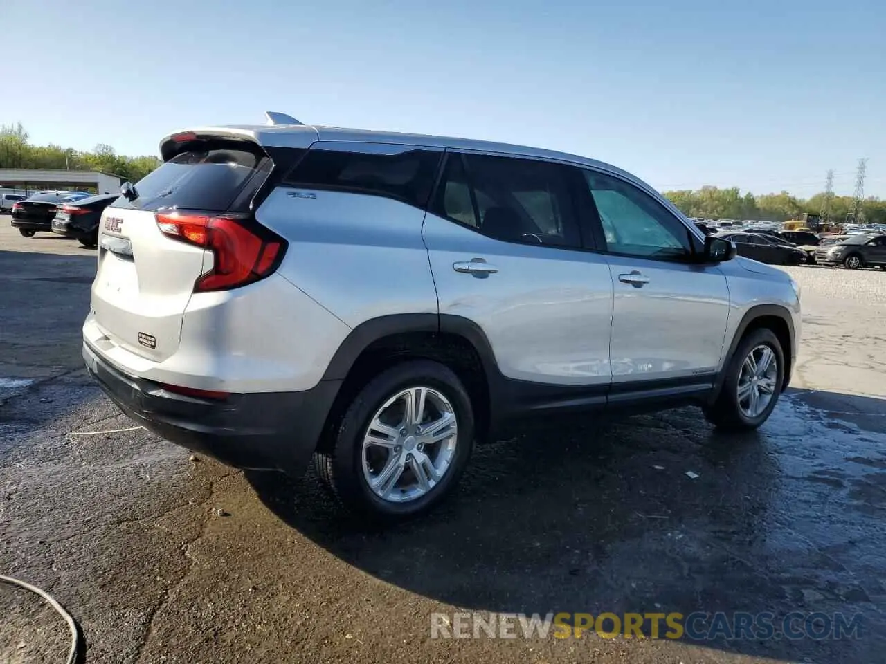 3 fotografías del automóvil dañado 3GKALMEV0KL110435 GMC TERRAIN 2019