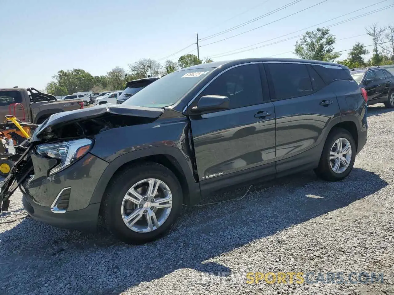 1 fotografías del automóvil dañado 3GKALMEV0KL172692 GMC TERRAIN 2019