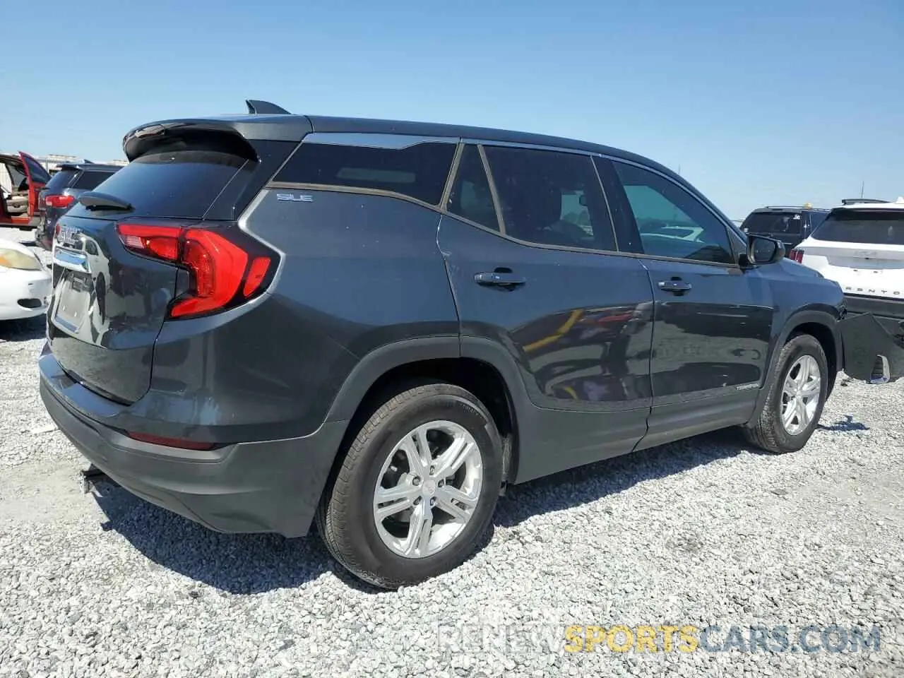 3 fotografías del automóvil dañado 3GKALMEV0KL172692 GMC TERRAIN 2019
