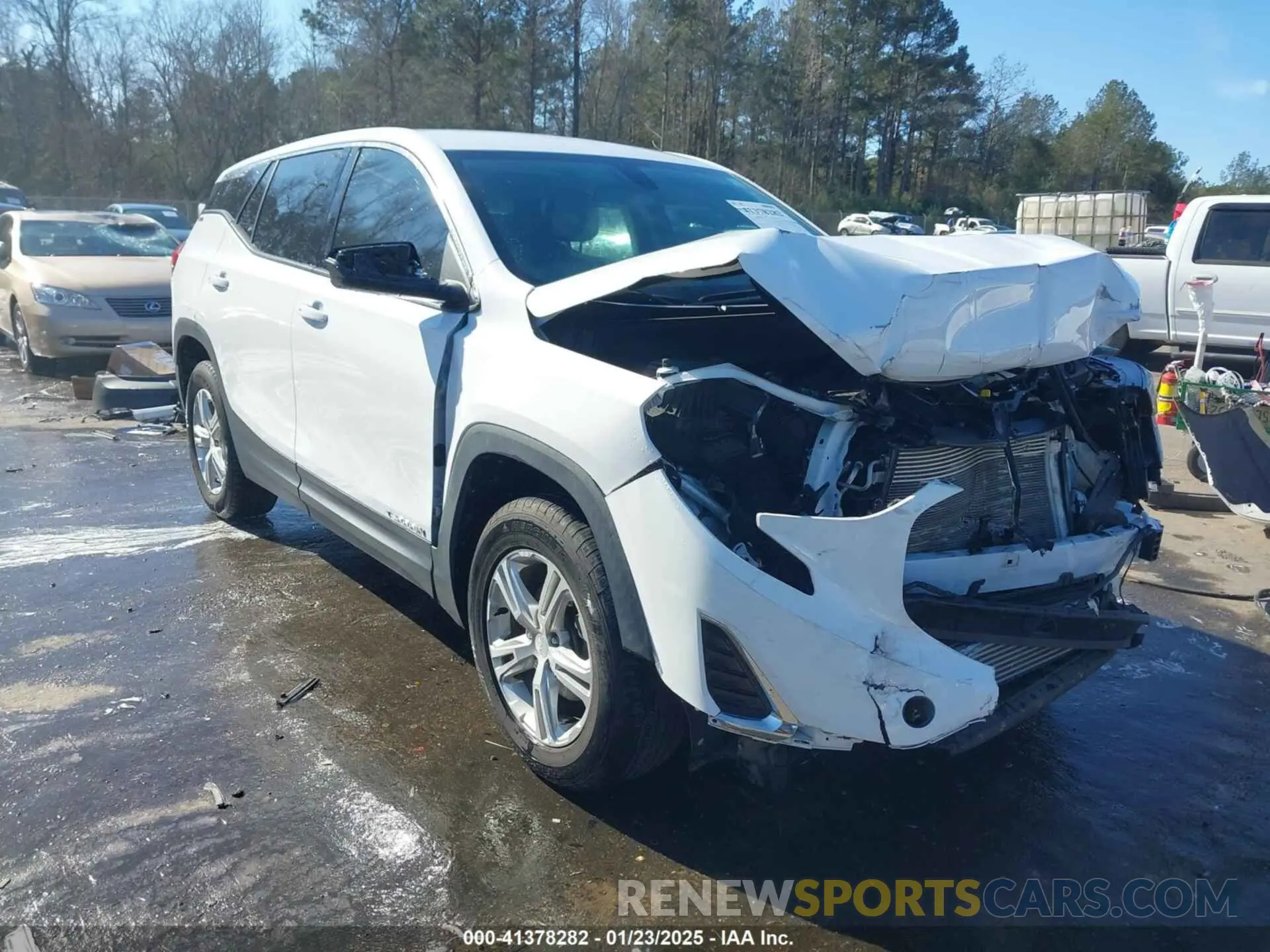 1 fotografías del automóvil dañado 3GKALMEV0KL194756 GMC TERRAIN 2019