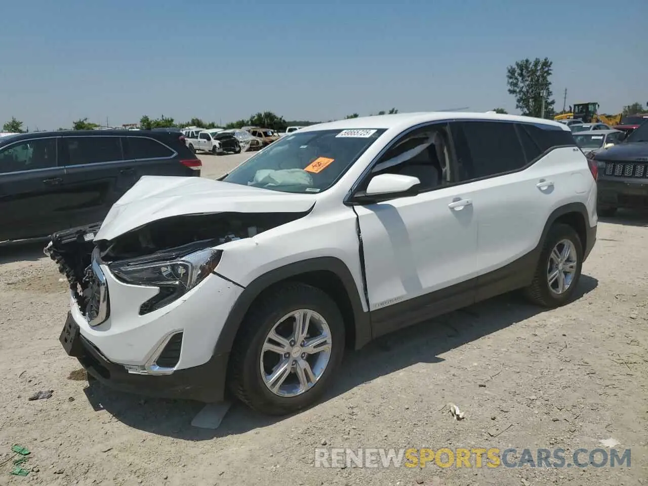 1 fotografías del automóvil dañado 3GKALMEV0KL200488 GMC TERRAIN 2019