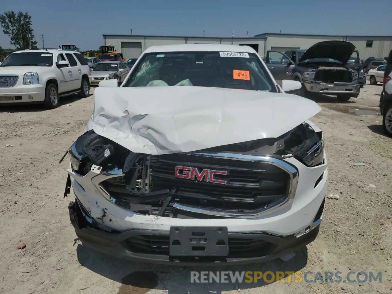 5 fotografías del automóvil dañado 3GKALMEV0KL200488 GMC TERRAIN 2019