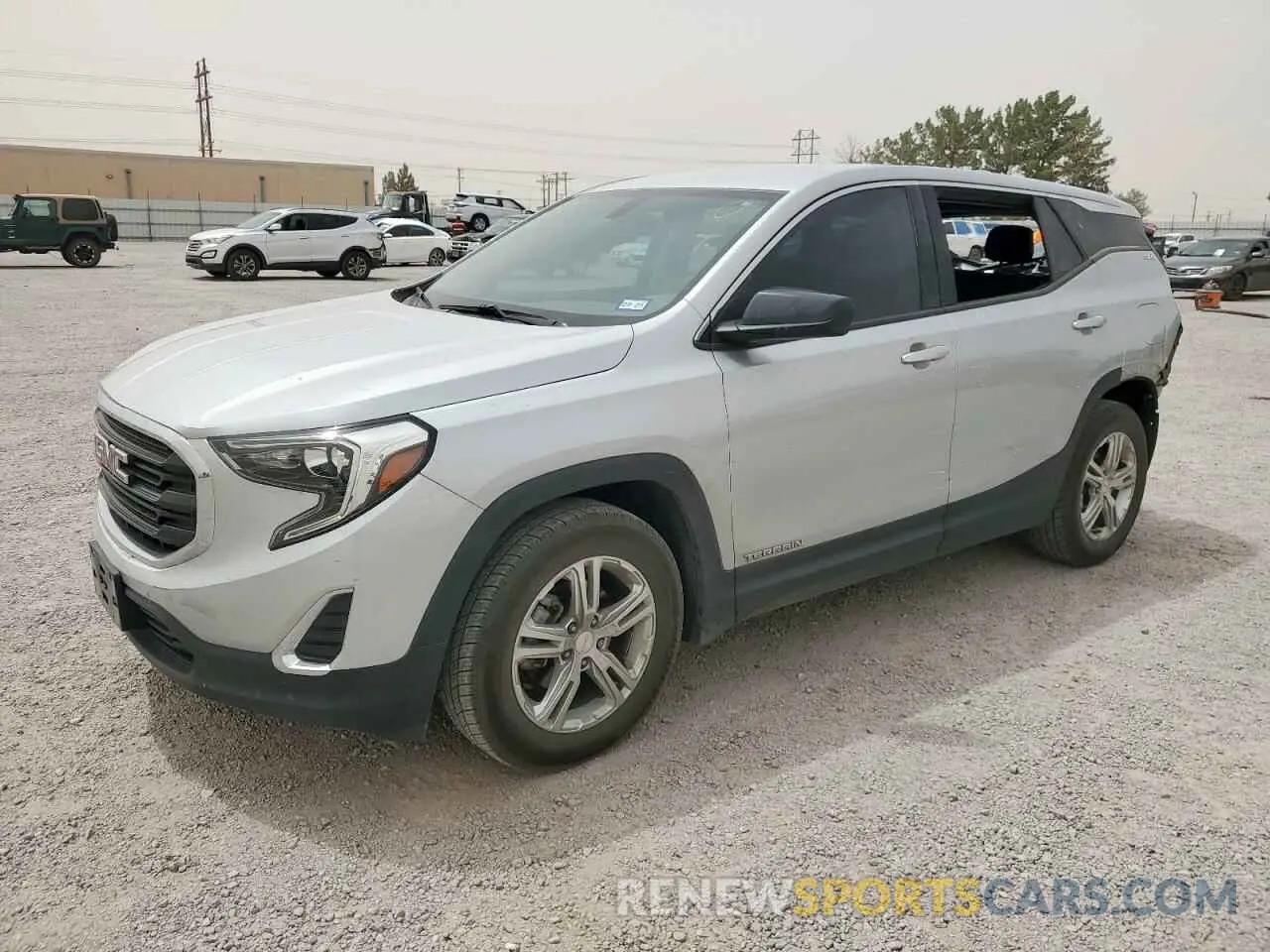 1 fotografías del automóvil dañado 3GKALMEV0KL212916 GMC TERRAIN 2019