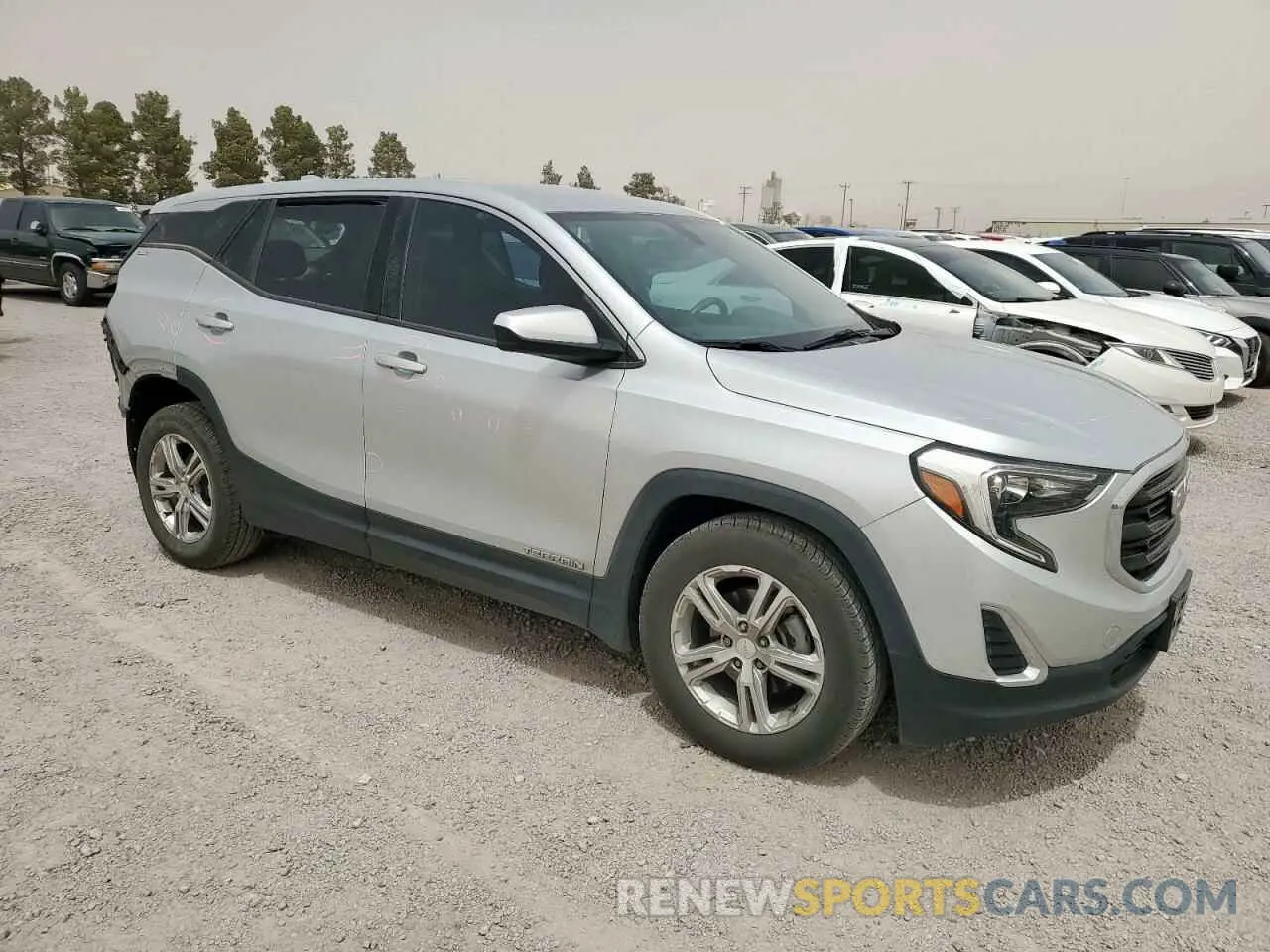 4 fotografías del automóvil dañado 3GKALMEV0KL212916 GMC TERRAIN 2019