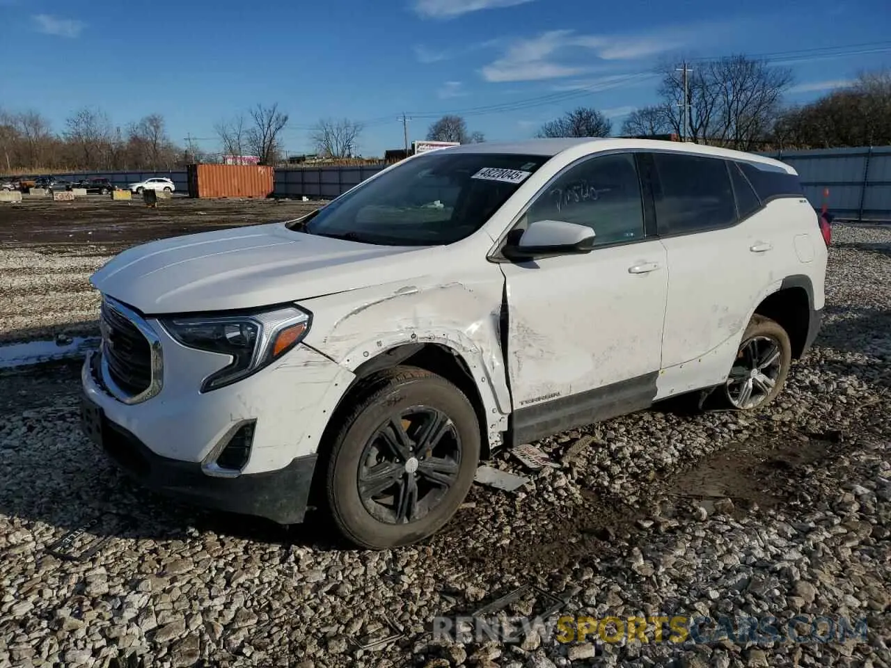 1 fotografías del automóvil dañado 3GKALMEV0KL261467 GMC TERRAIN 2019