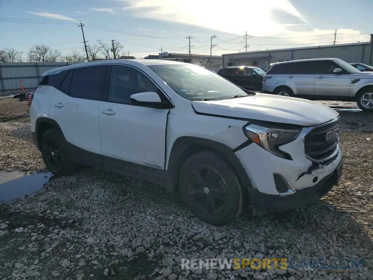 4 fotografías del automóvil dañado 3GKALMEV0KL261467 GMC TERRAIN 2019