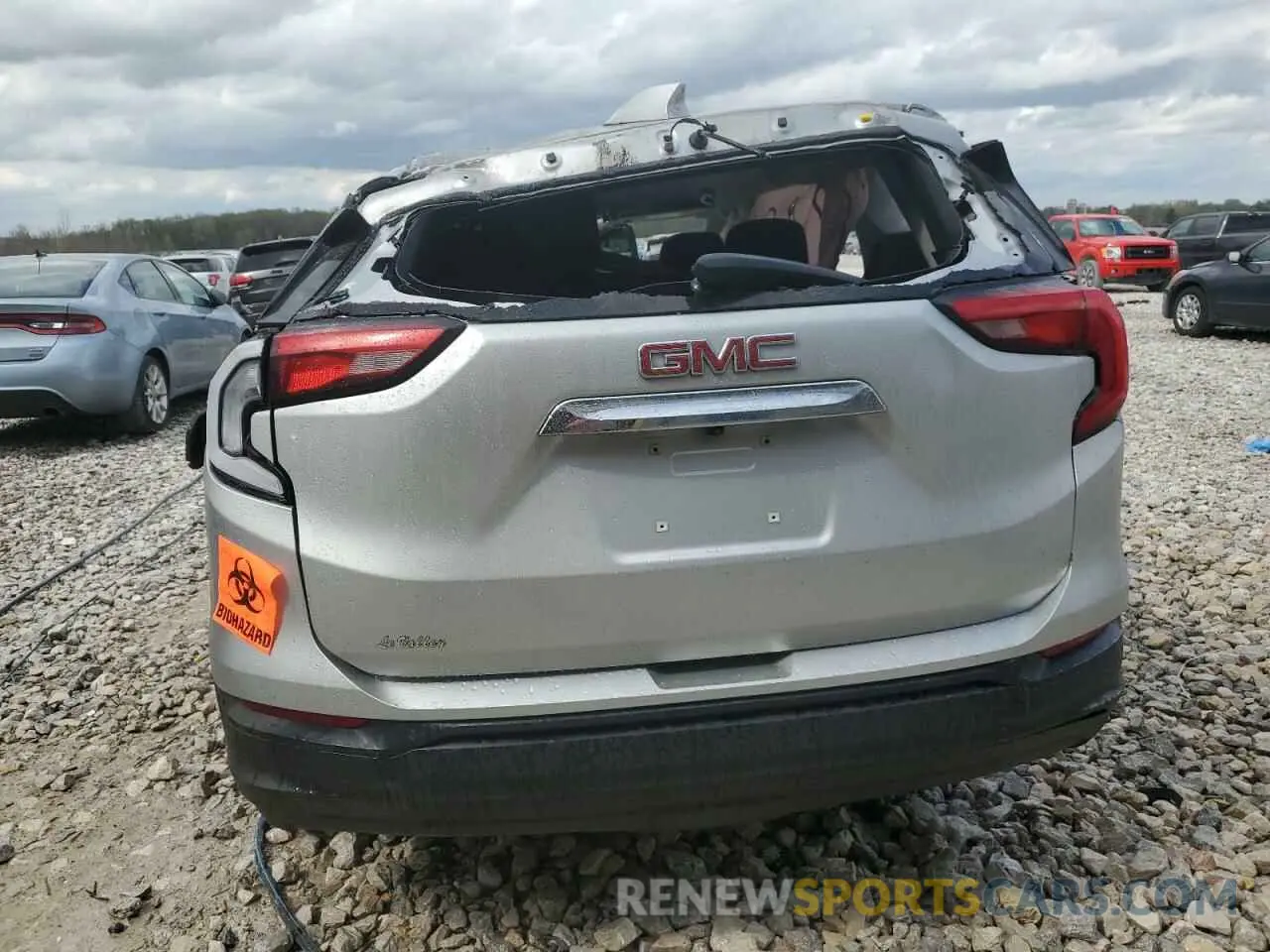 6 fotografías del automóvil dañado 3GKALMEV1KL159580 GMC TERRAIN 2019