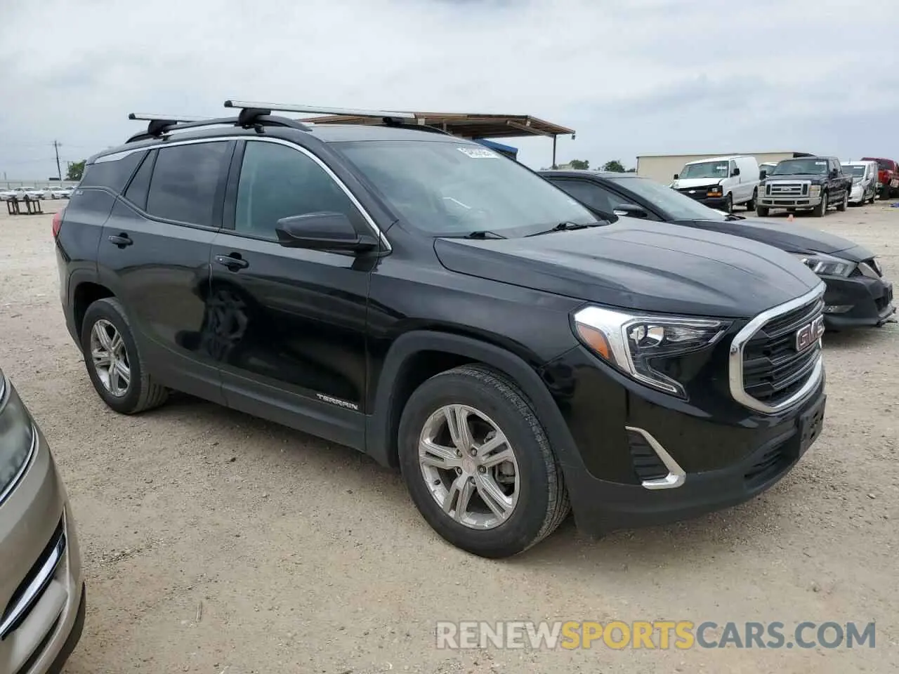 4 fotografías del automóvil dañado 3GKALMEV1KL171065 GMC TERRAIN 2019