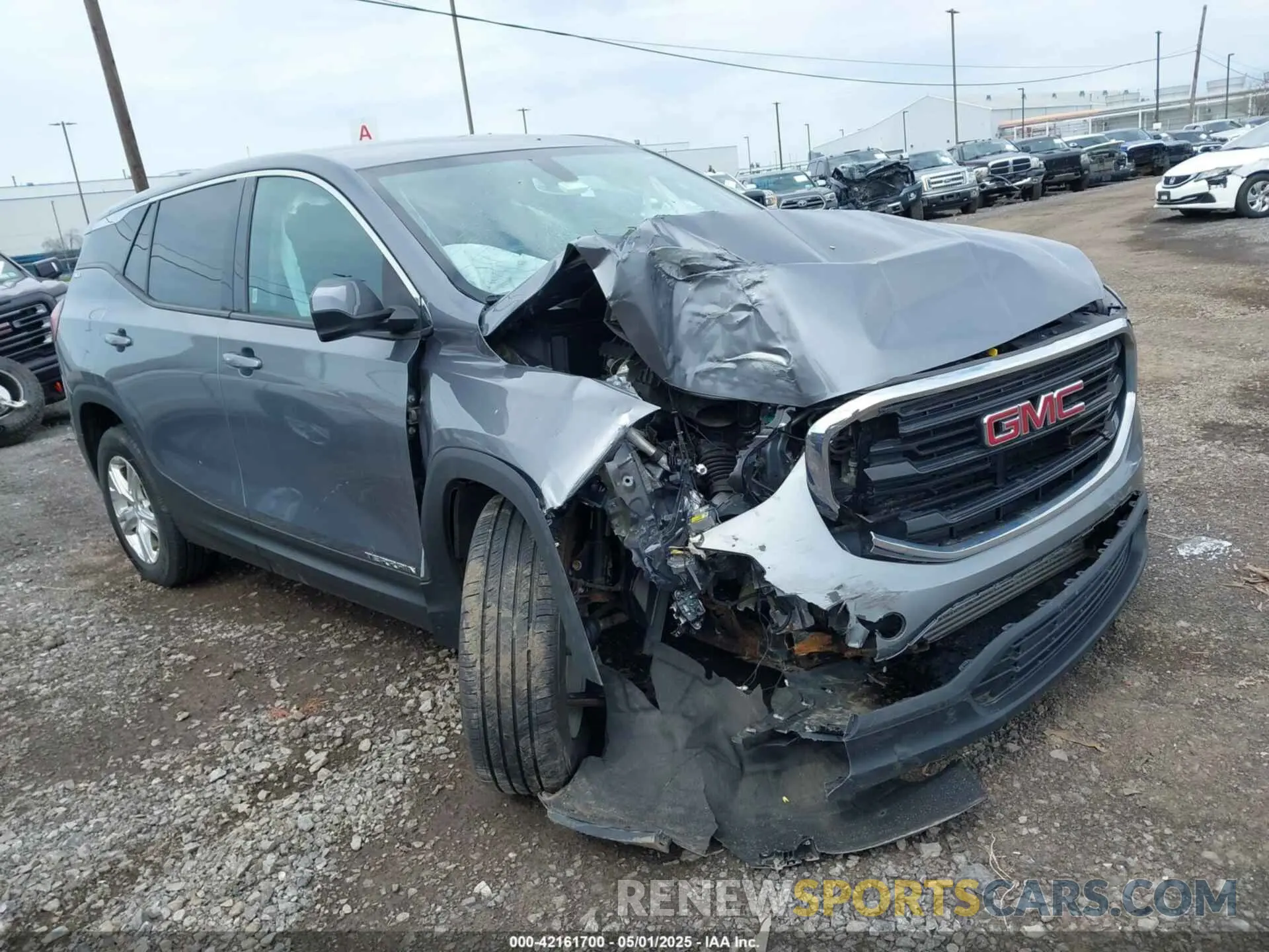 1 fotografías del automóvil dañado 3GKALMEV1KL222743 GMC TERRAIN 2019