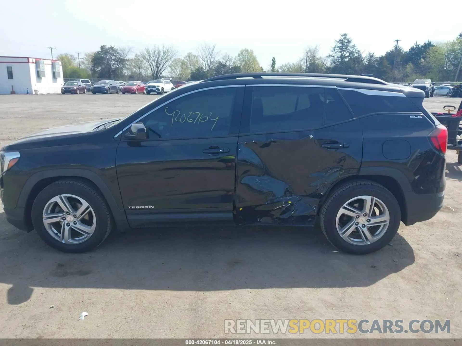 14 fotografías del automóvil dañado 3GKALMEV1KL222757 GMC TERRAIN 2019