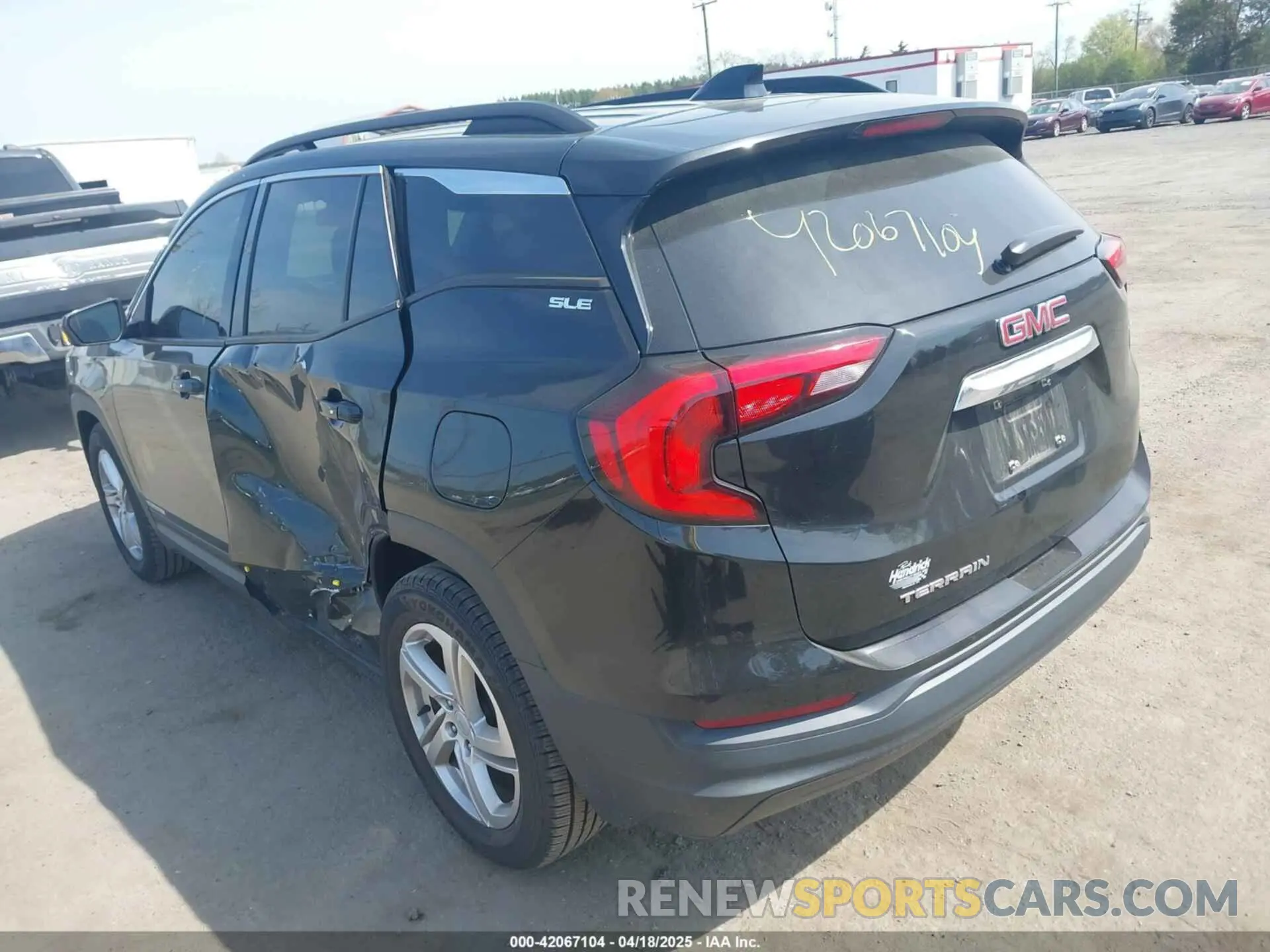 3 fotografías del automóvil dañado 3GKALMEV1KL222757 GMC TERRAIN 2019