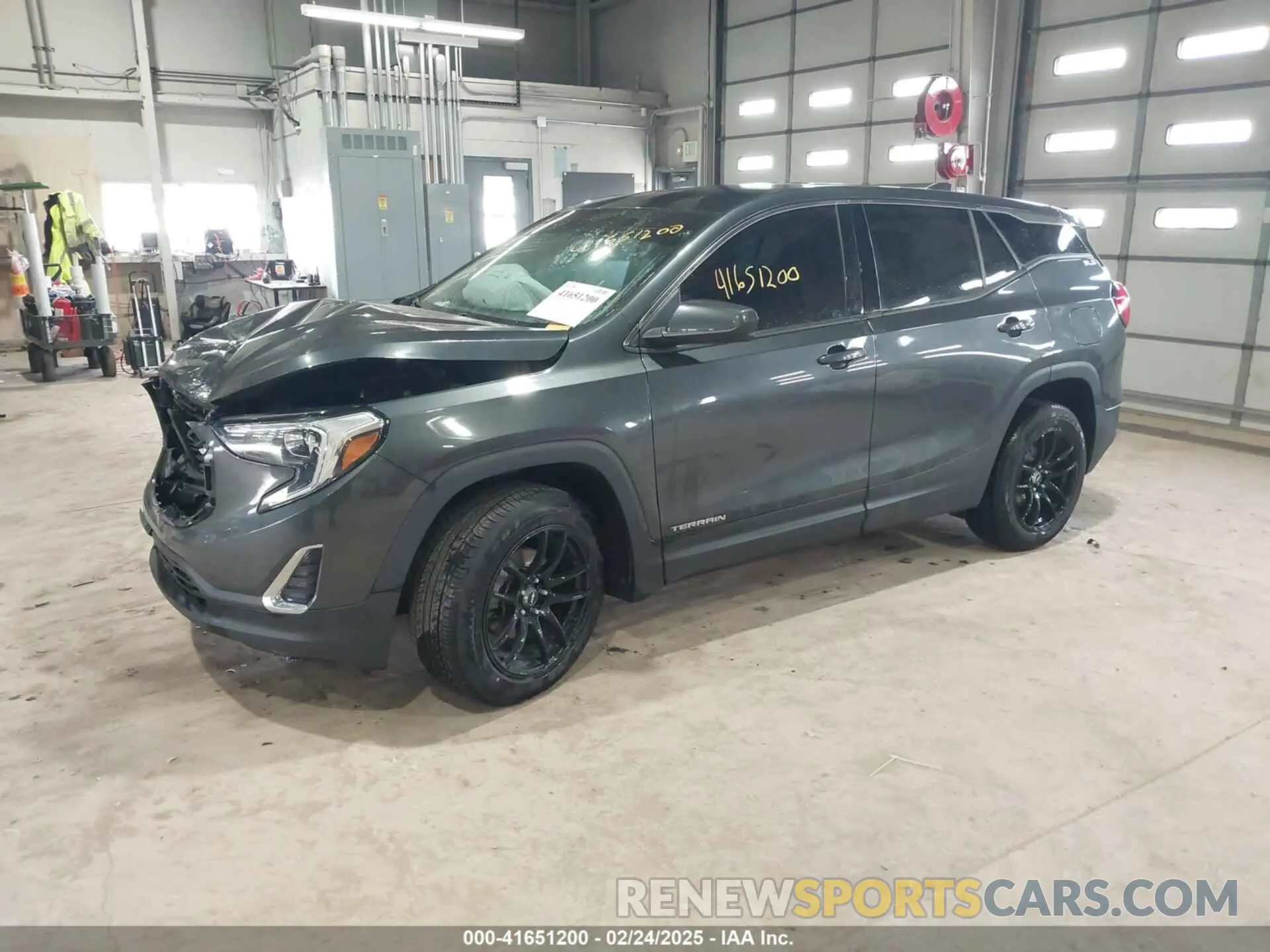 2 fotografías del automóvil dañado 3GKALMEV1KL349850 GMC TERRAIN 2019