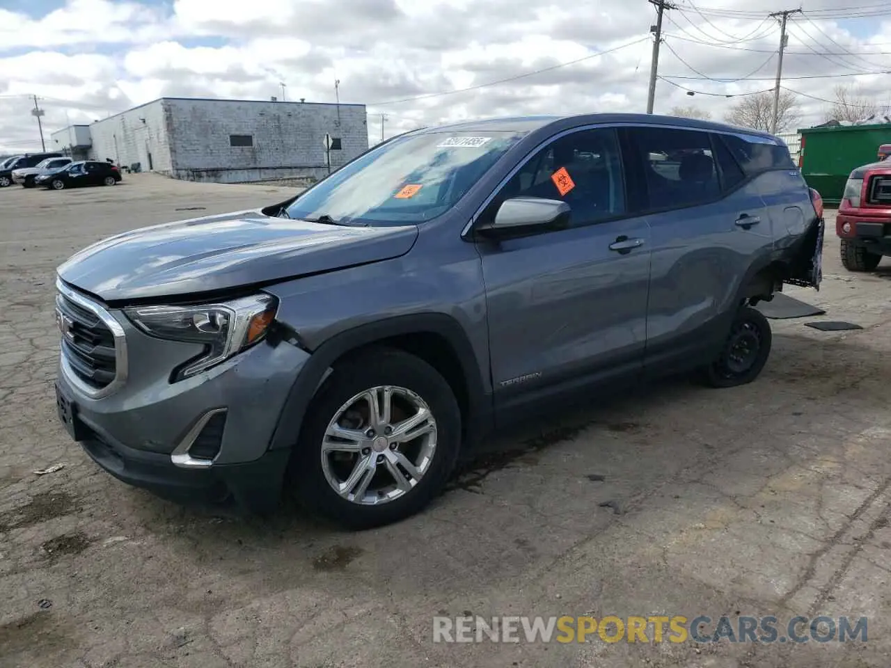 1 fotografías del automóvil dañado 3GKALMEV1KL356278 GMC TERRAIN 2019