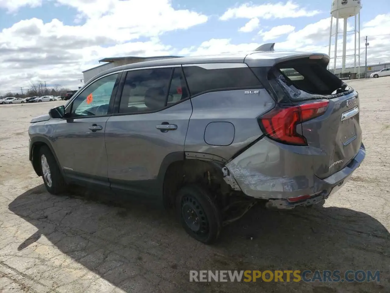 2 fotografías del automóvil dañado 3GKALMEV1KL356278 GMC TERRAIN 2019