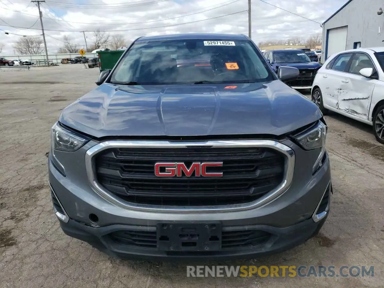 5 fotografías del automóvil dañado 3GKALMEV1KL356278 GMC TERRAIN 2019