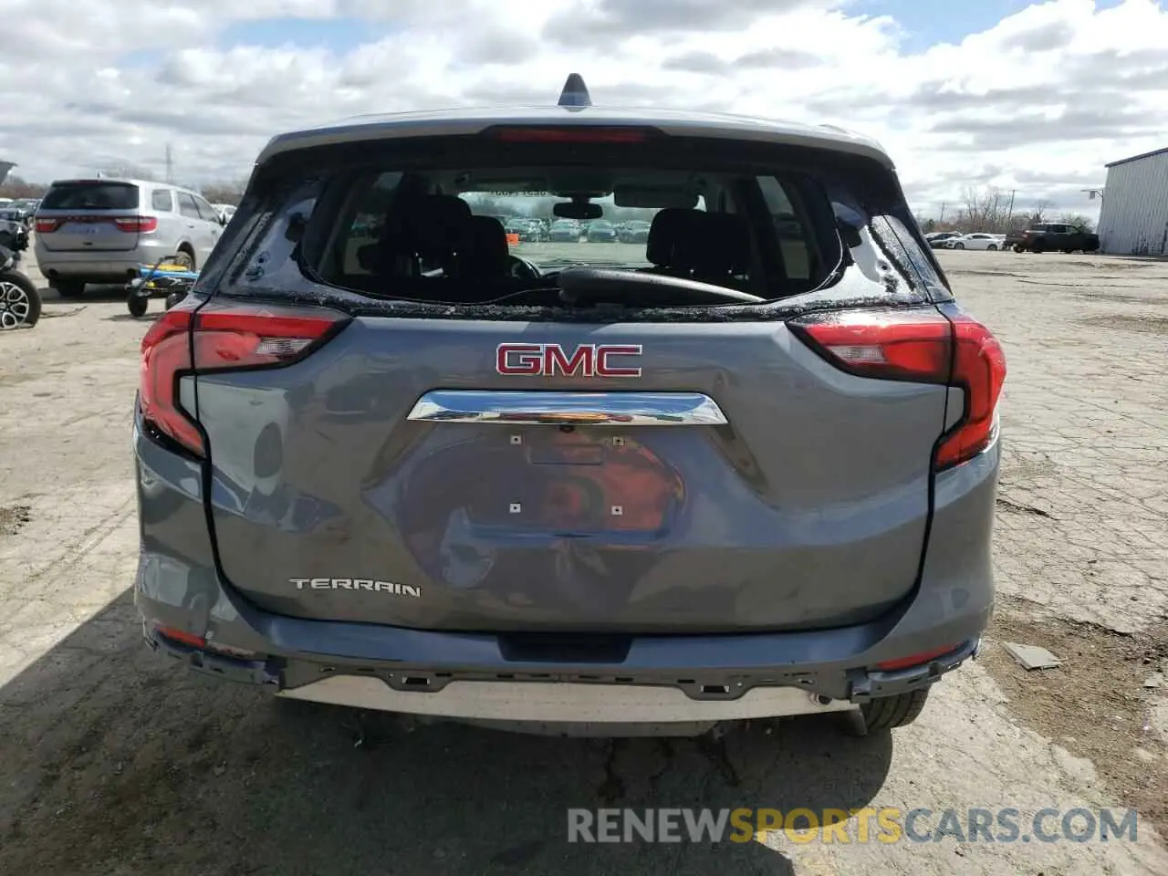 6 fotografías del automóvil dañado 3GKALMEV1KL356278 GMC TERRAIN 2019